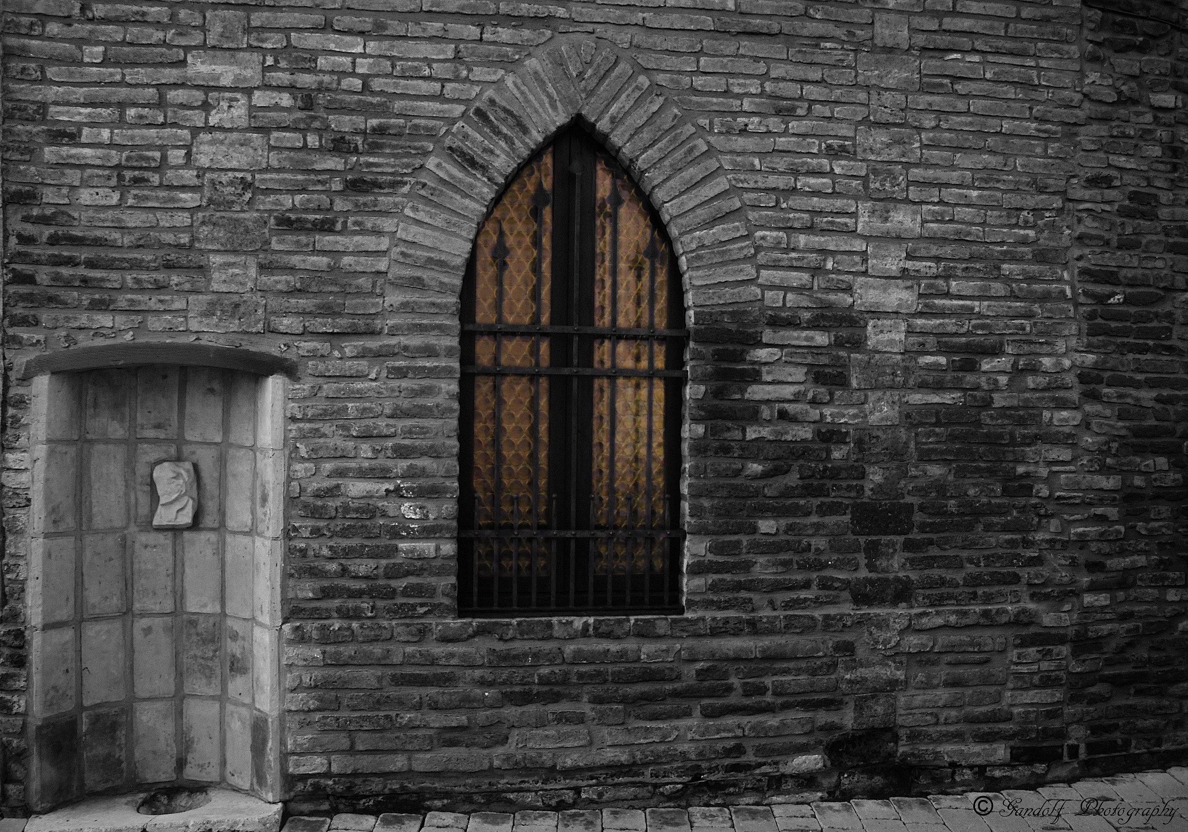 La finestra versione b/n parziale