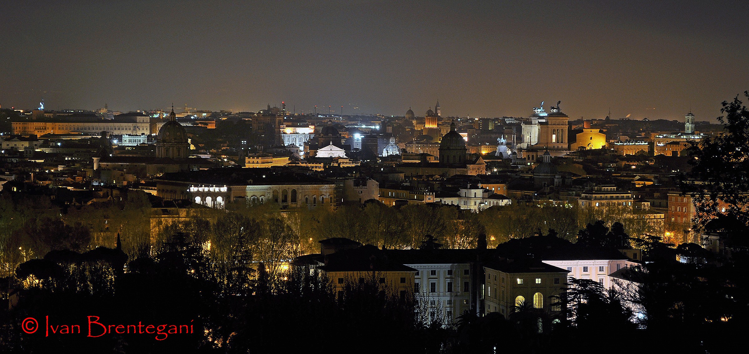 Roma vista dal Gianicolo