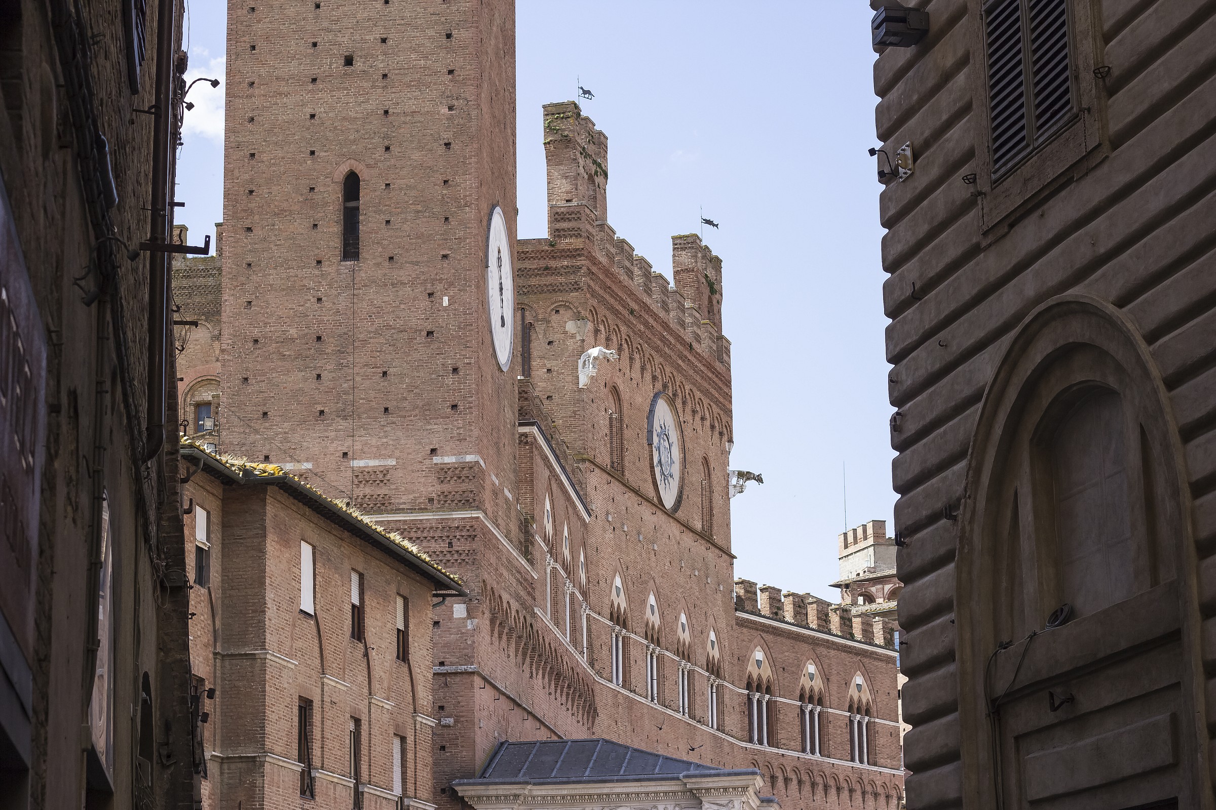 Comune di Siena Vista laterale