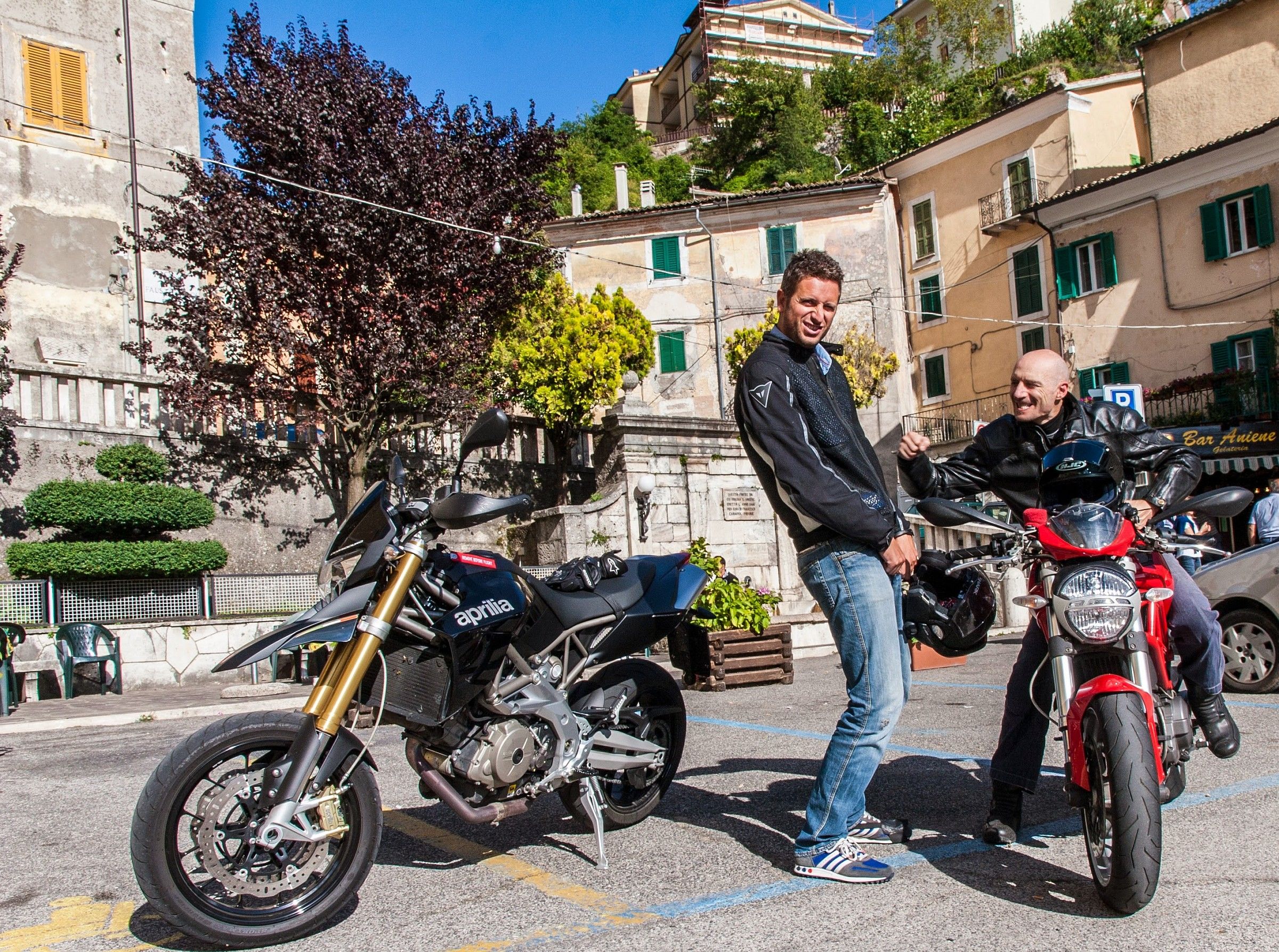 Motociclisti in disaccordo..