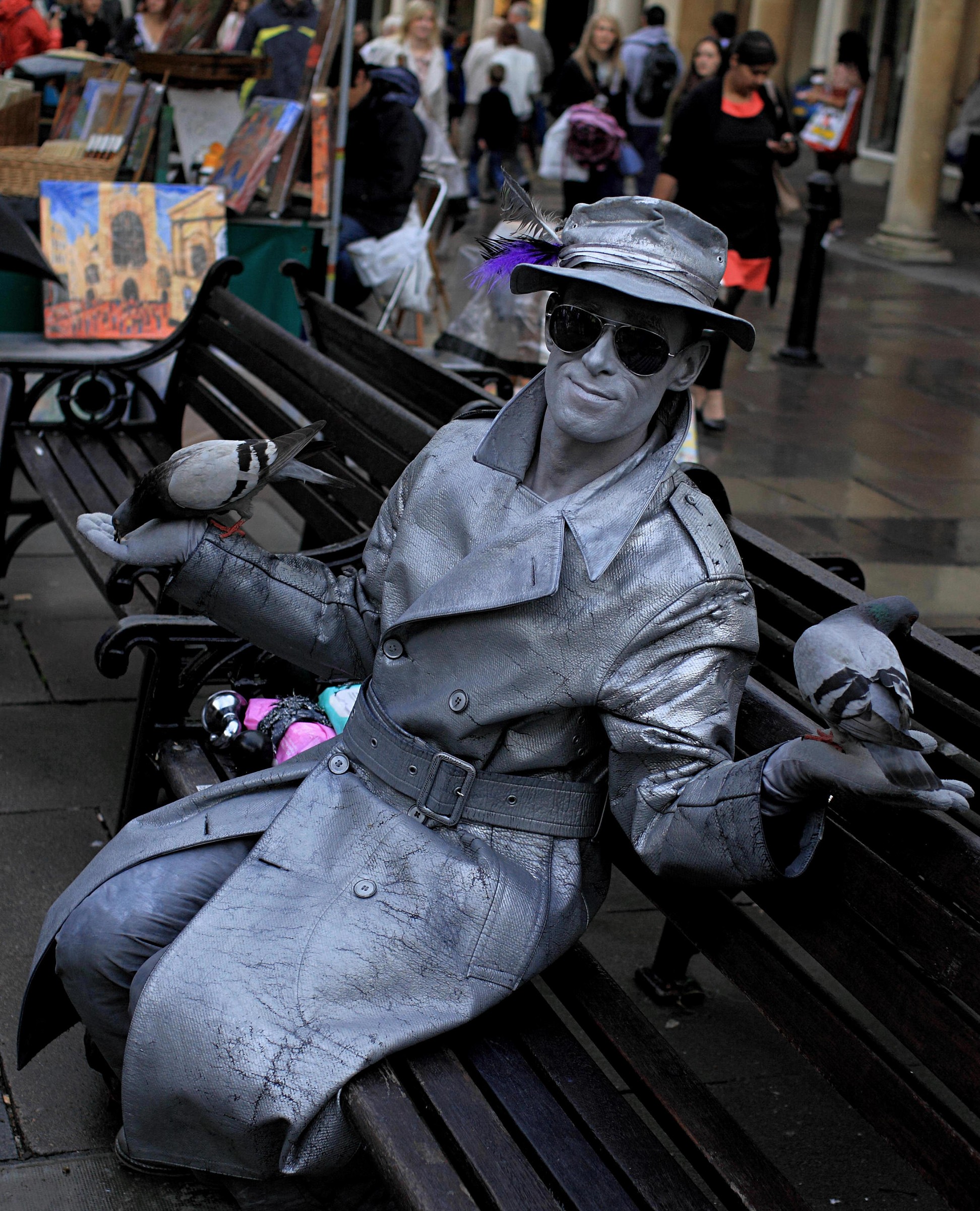 Giornata di pioggia a Bath