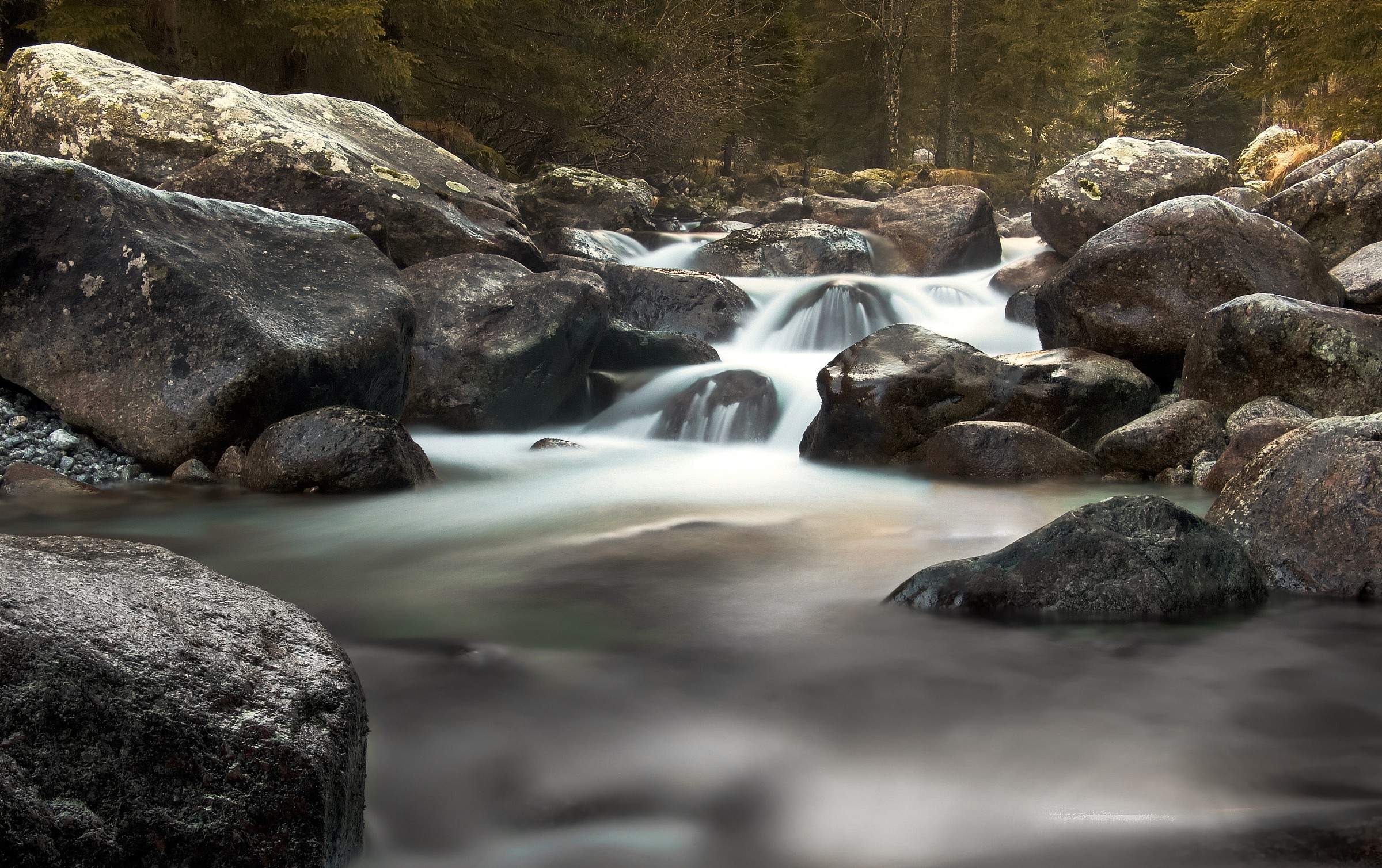 Ruscello in Val di Mello