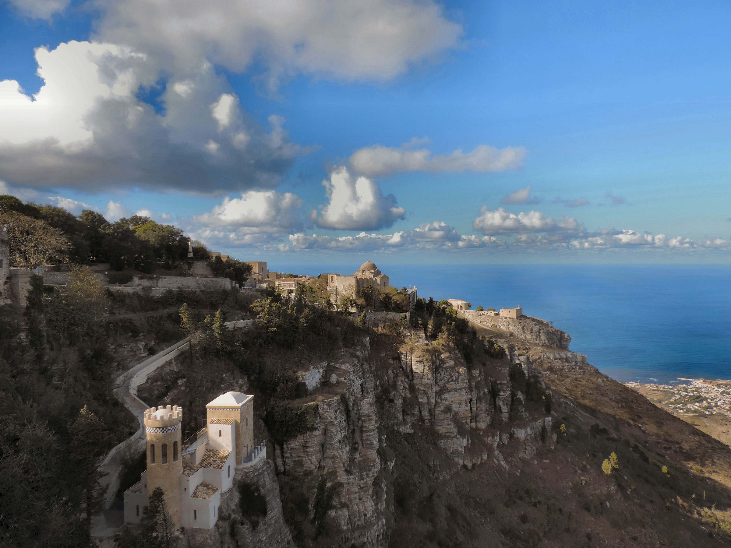 View from Erice