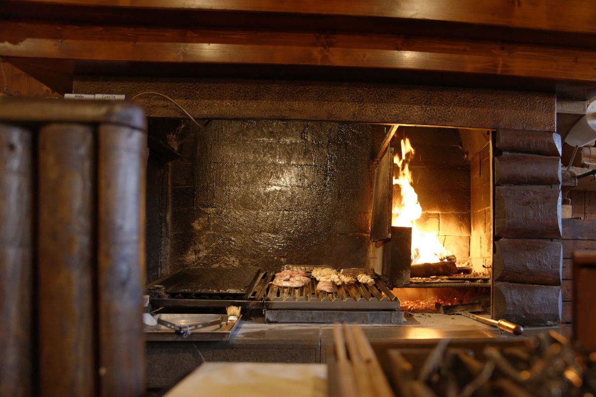 la tagliata e' sul fuoco