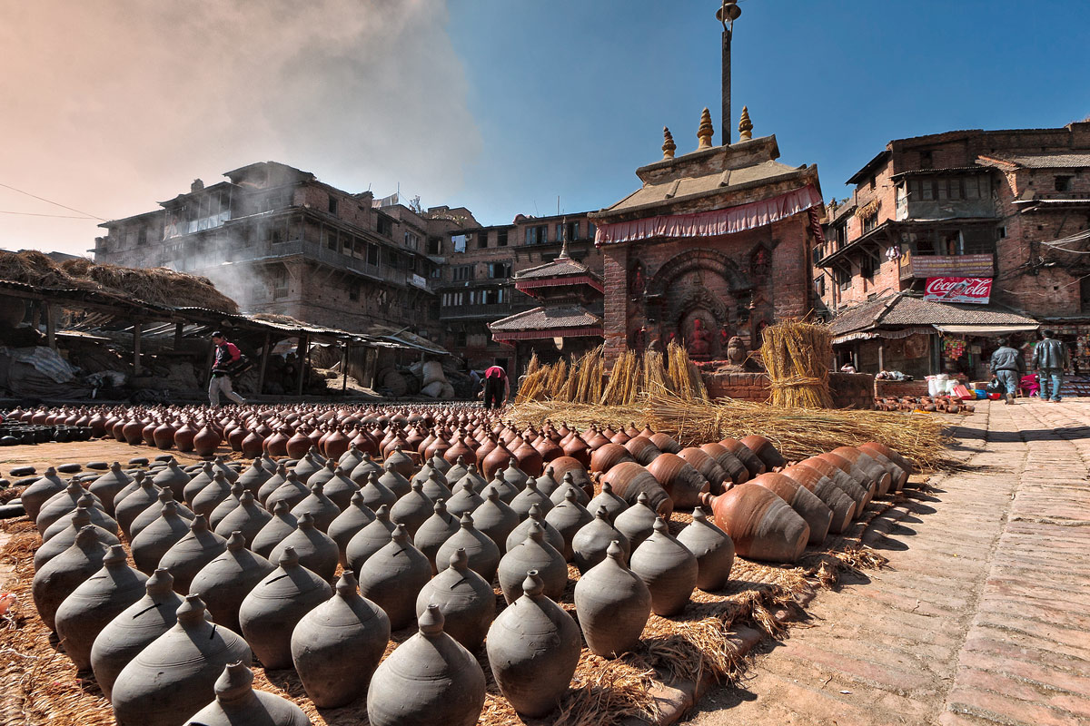 Pottery Square Bhaktapur (Nepal)