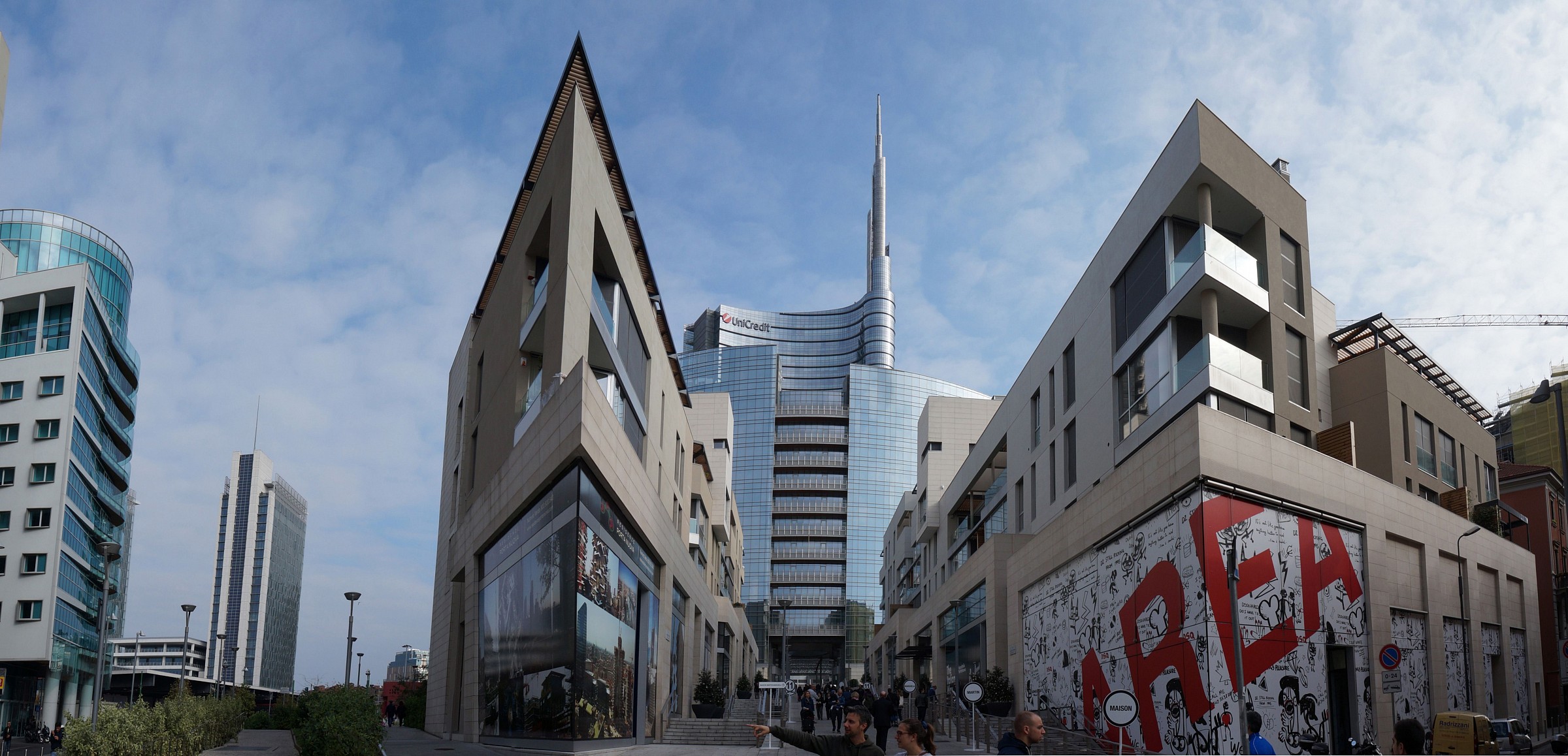 Via Vincenzo Capelli e Torri Unicredit A e C - 1