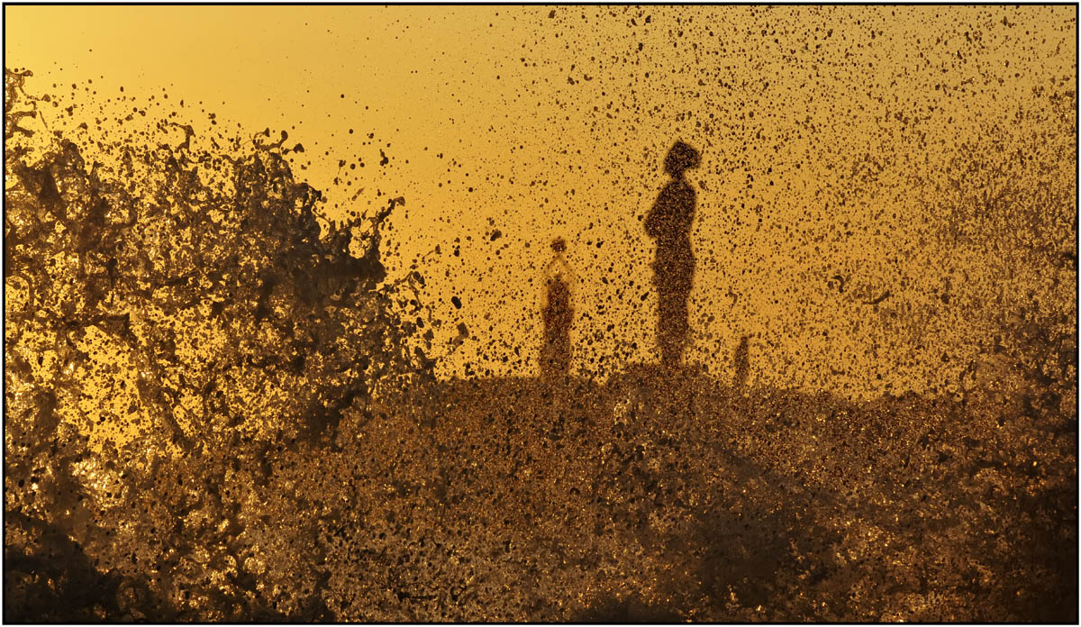 The shadow of the sailor