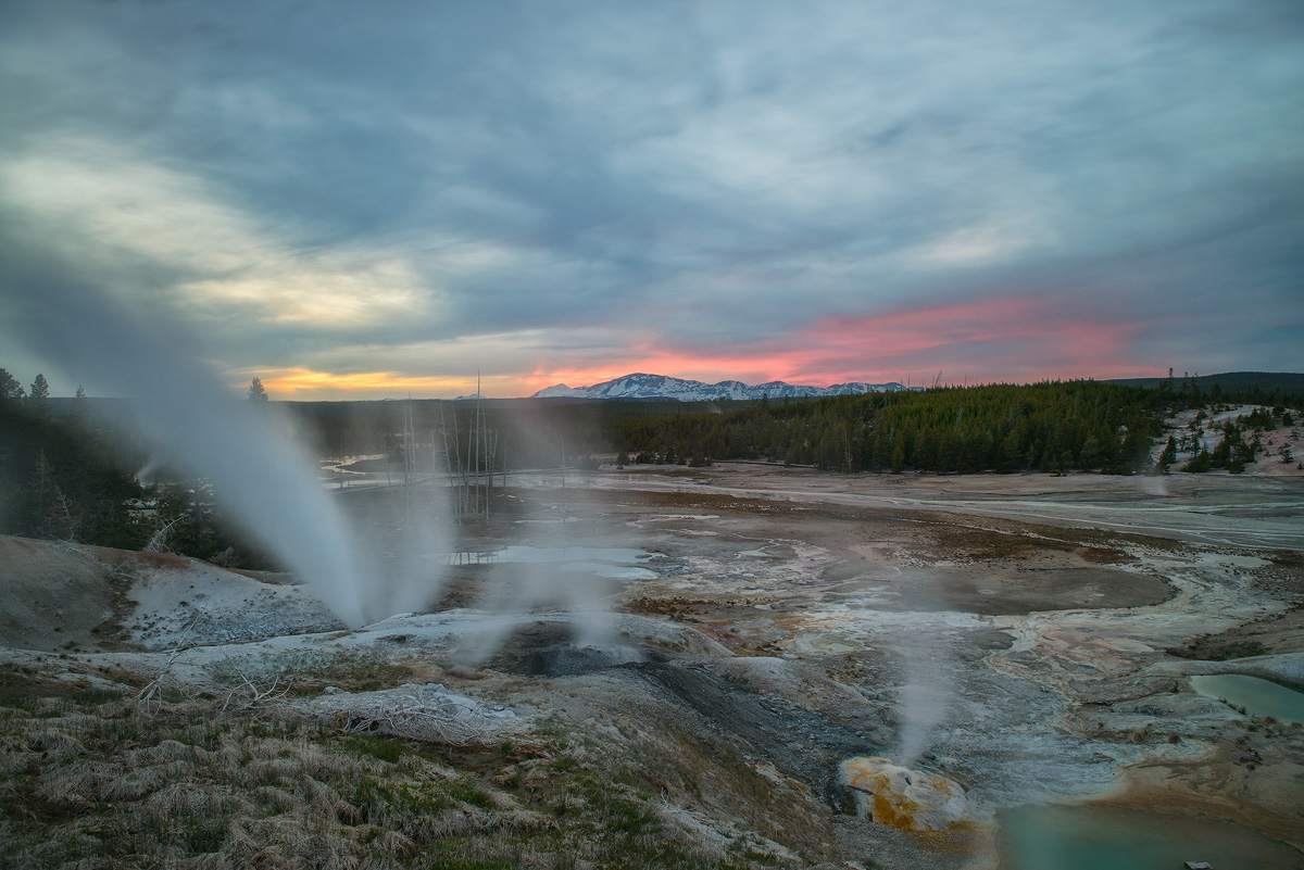 Yellowstone Sunset