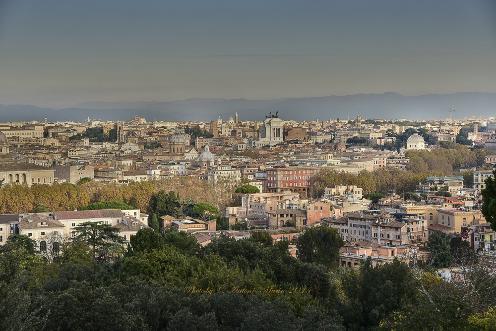 Roma dal Gianicolo