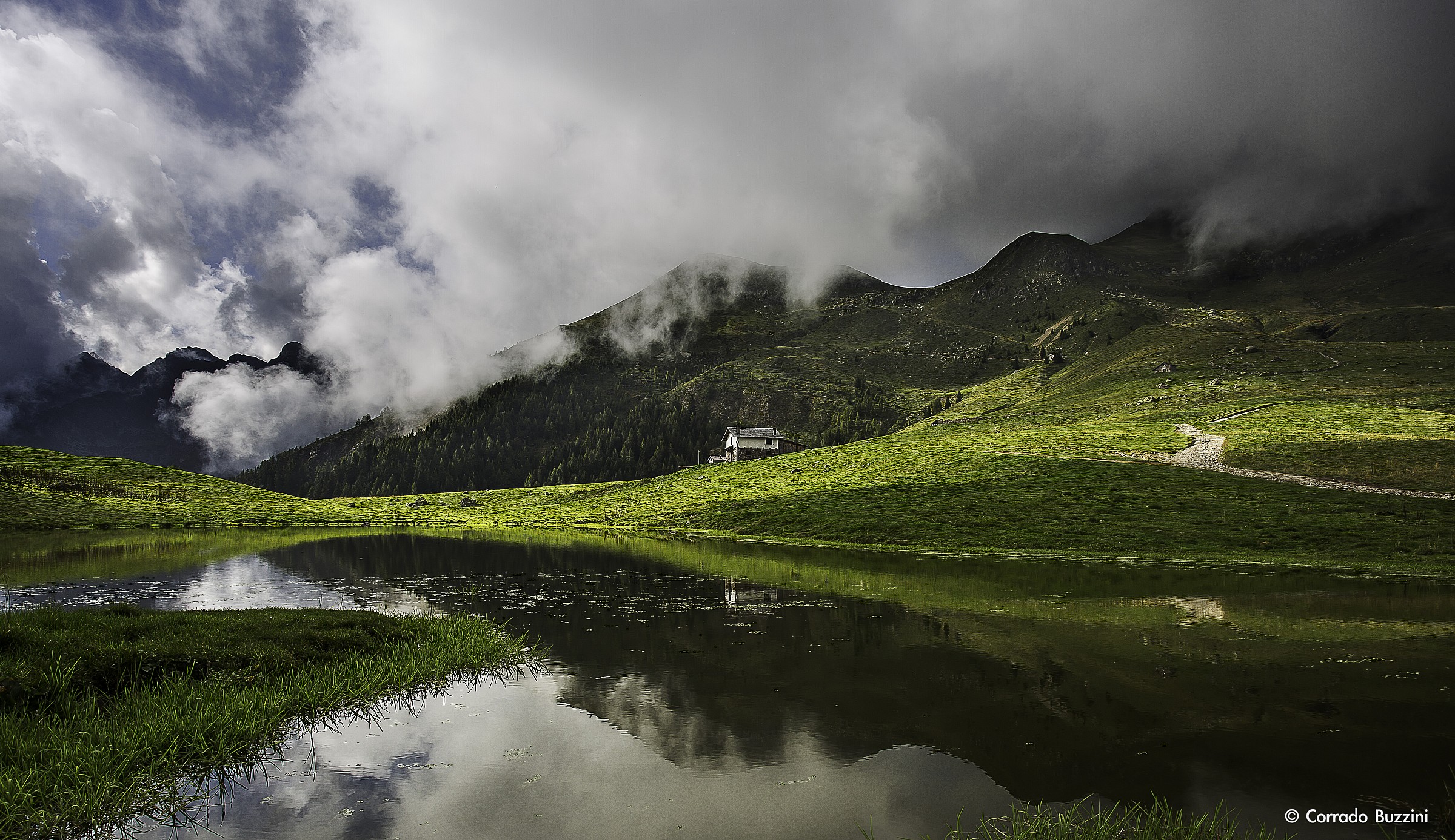 Nuvole basse sul Monte Avaro