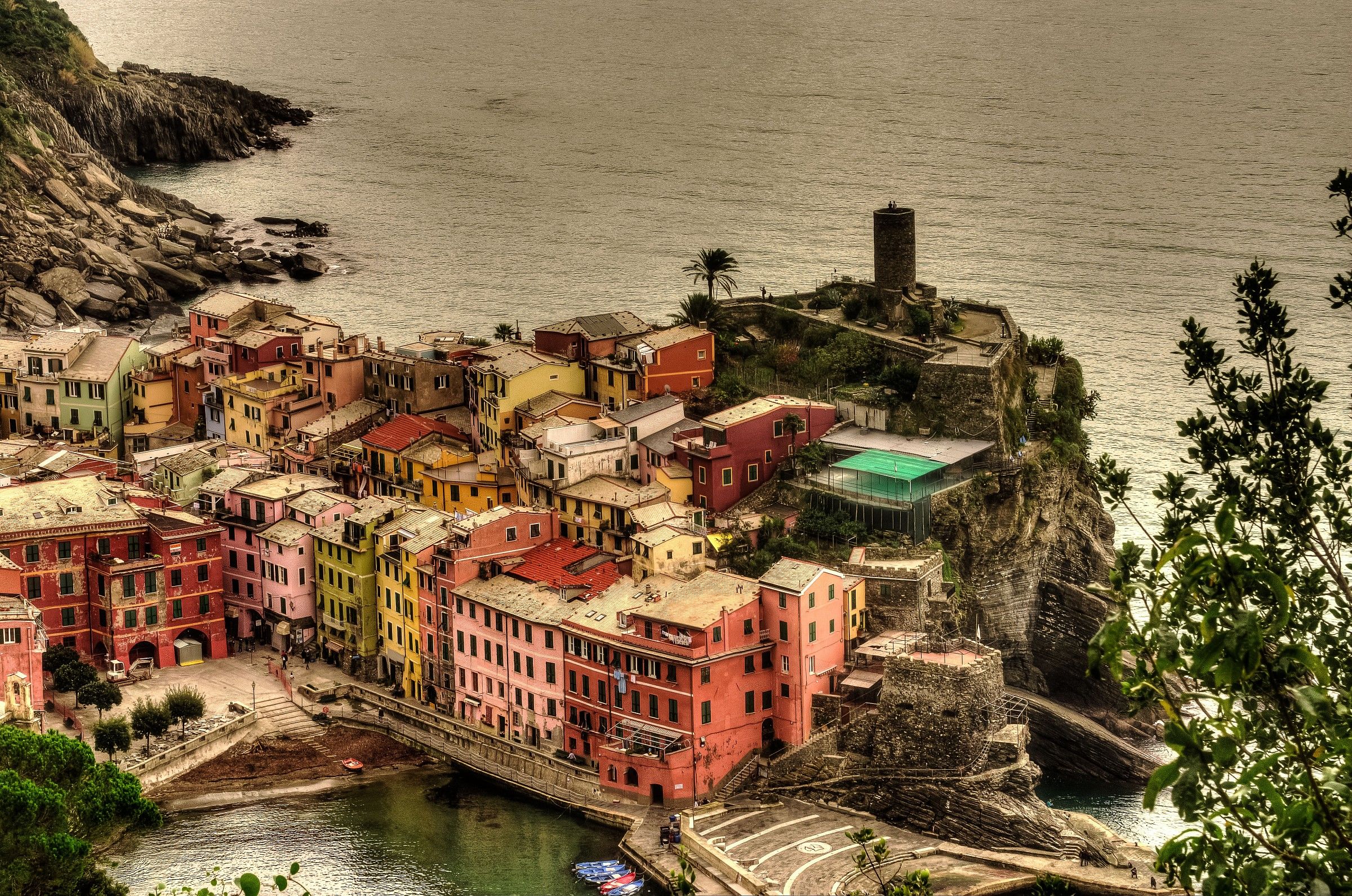Vernazza, versione autunnale