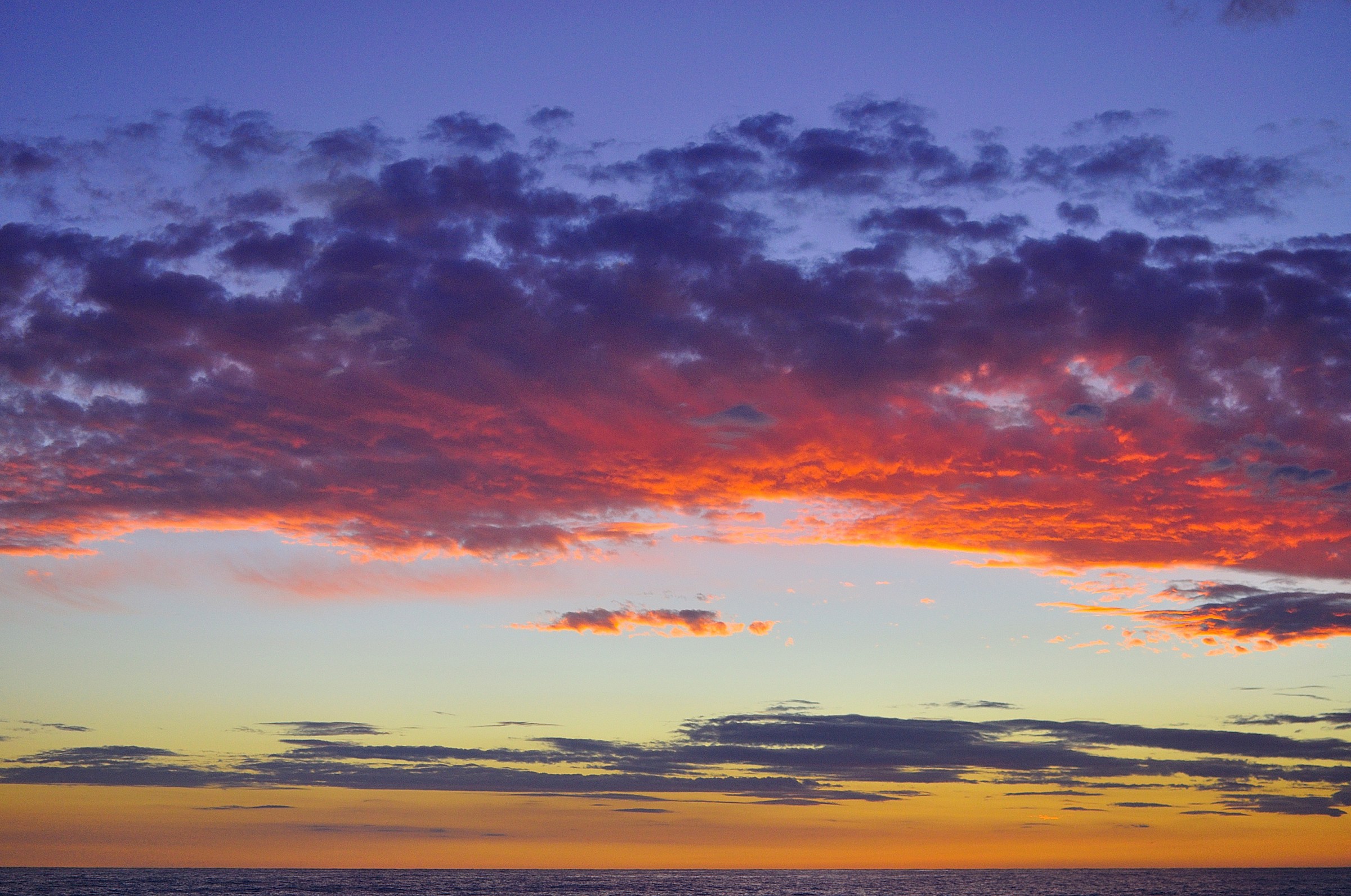 il classico tramonto..