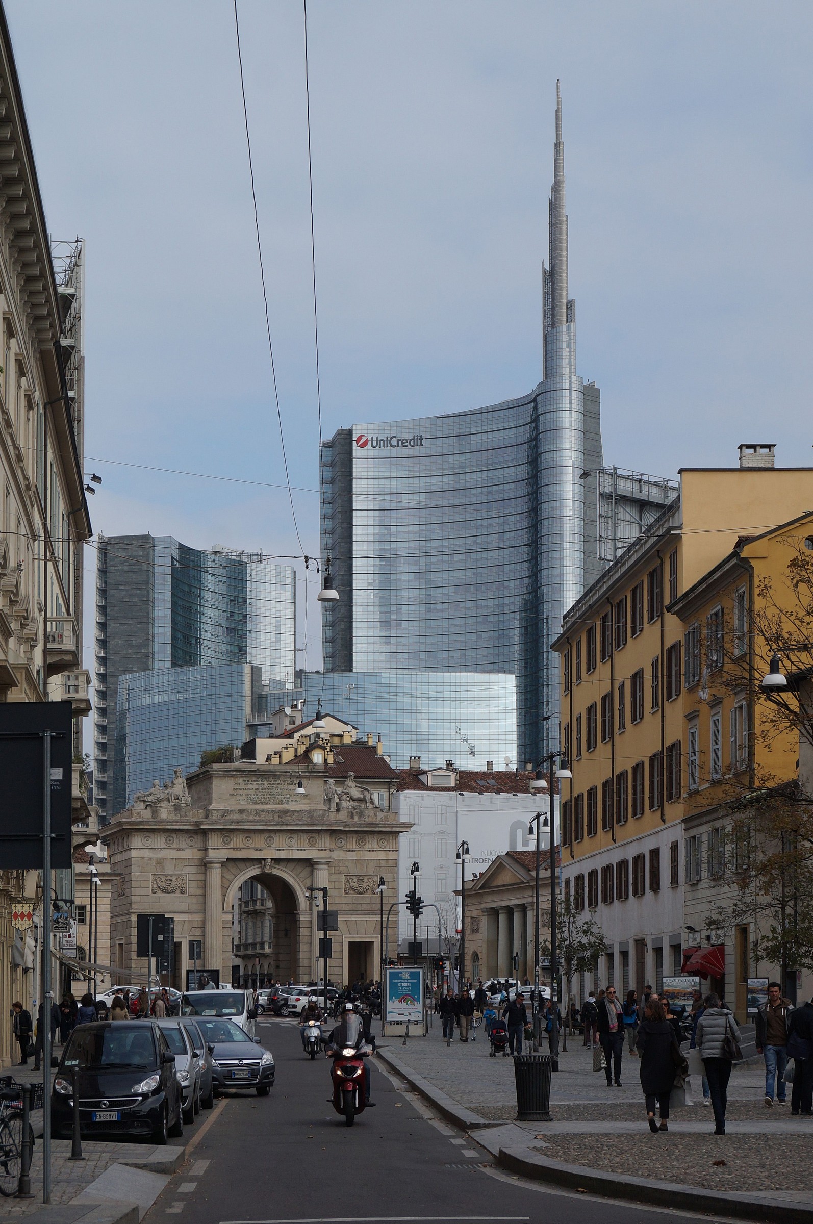 Torri Unicredit da Corso Garibaldi