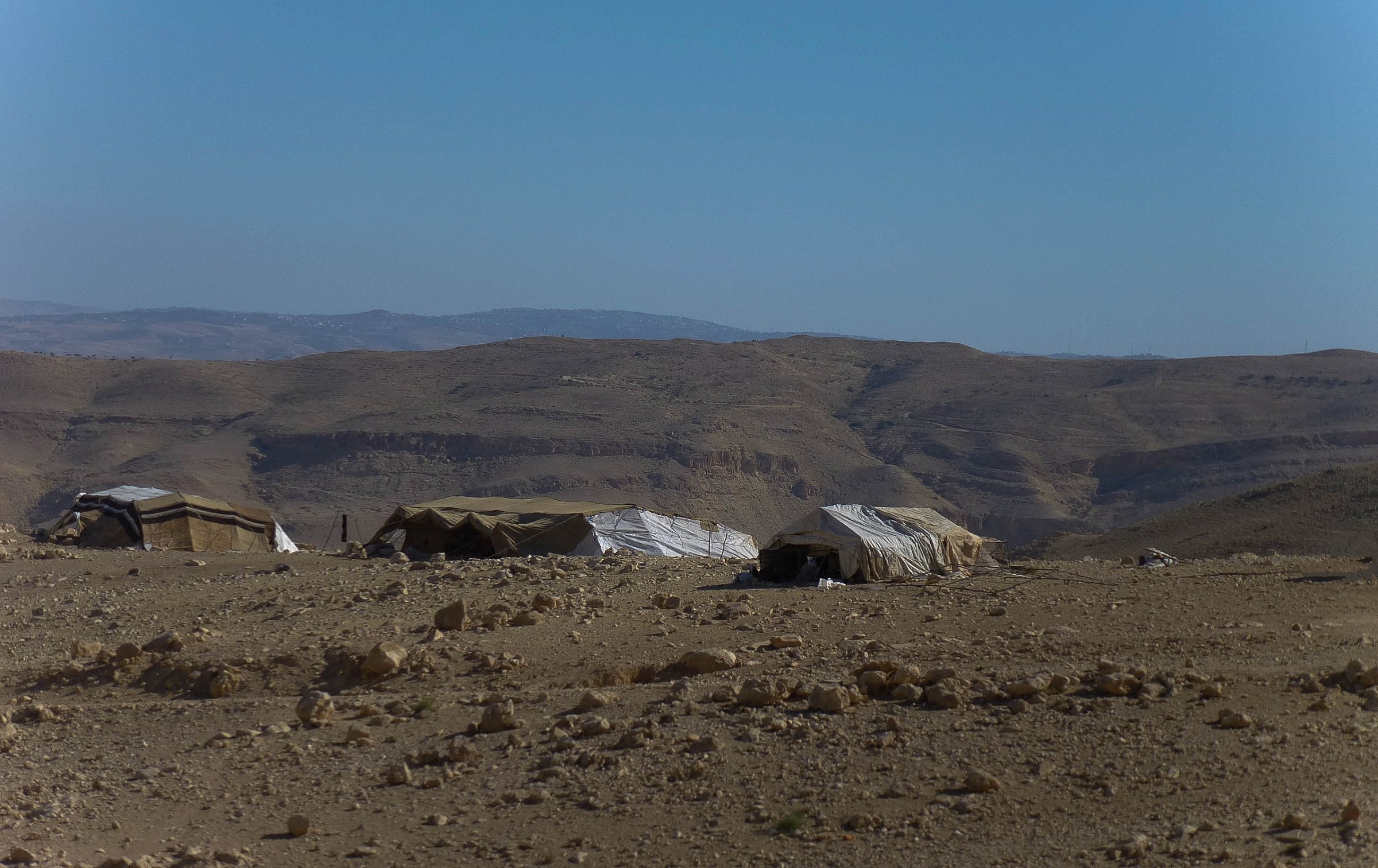 Campo profughi nelle vicinanze di Gadara