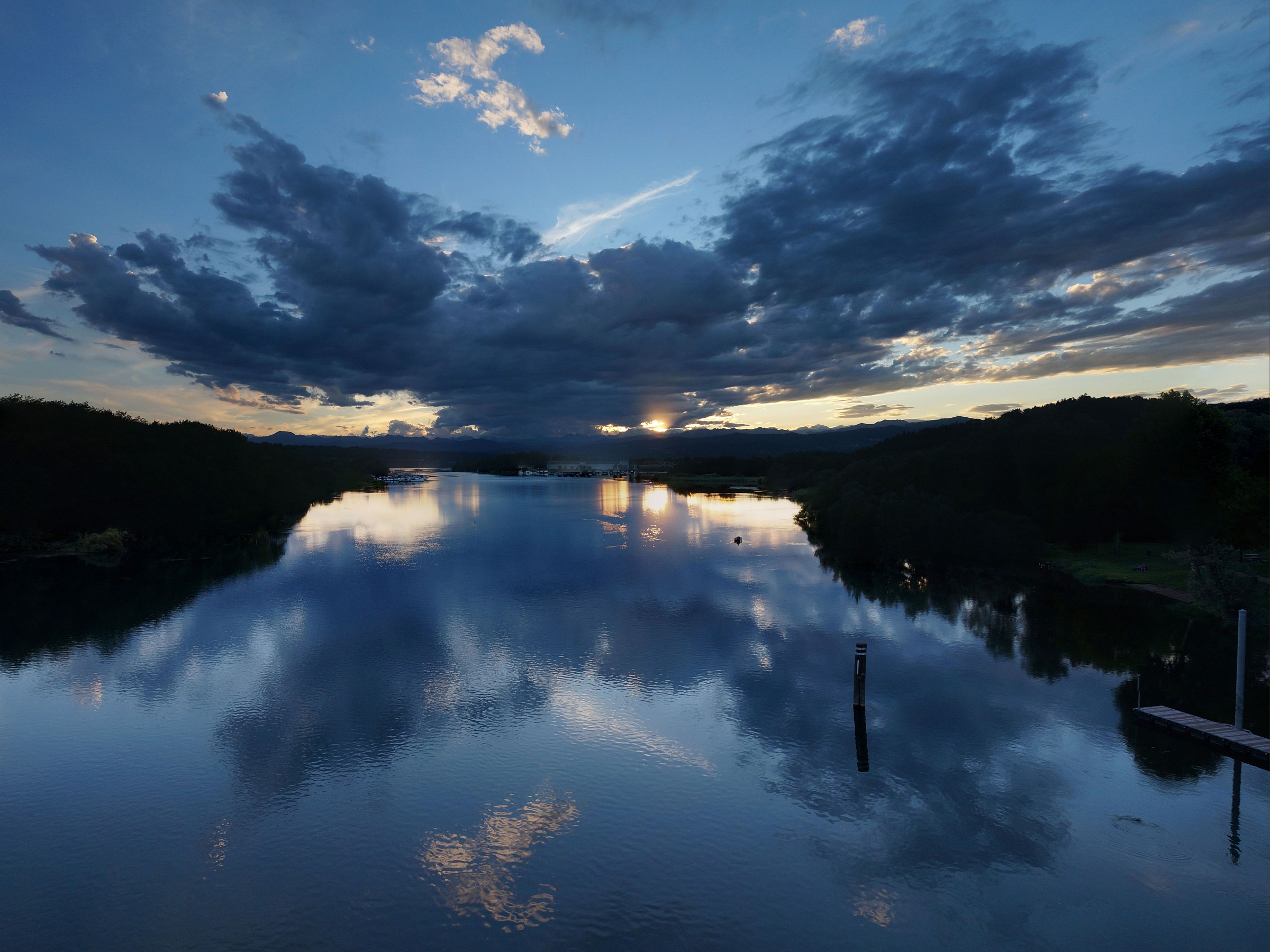 Tramonto rispecchiato