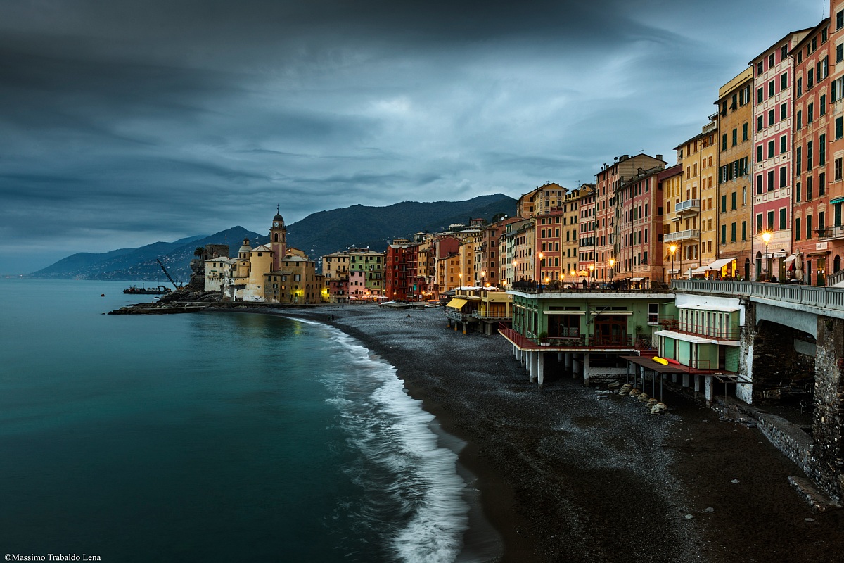 Camogli at dusk