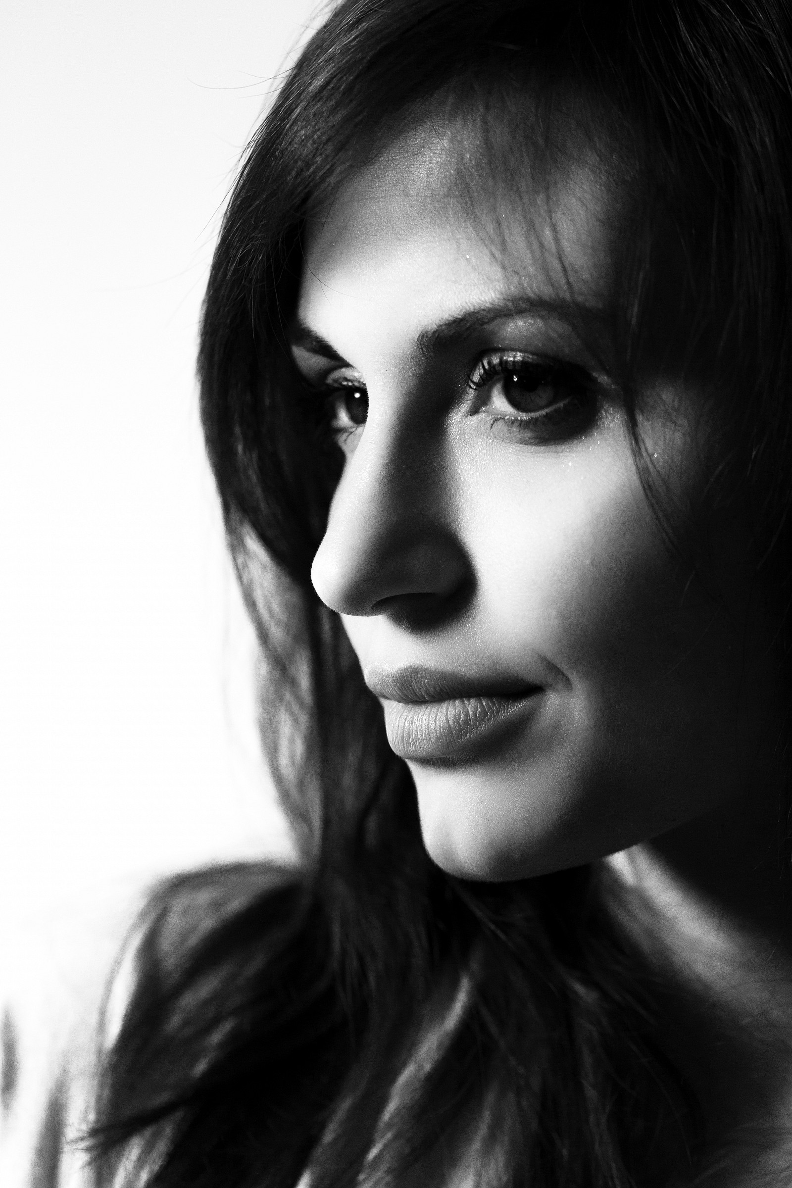 First tests B & W studio