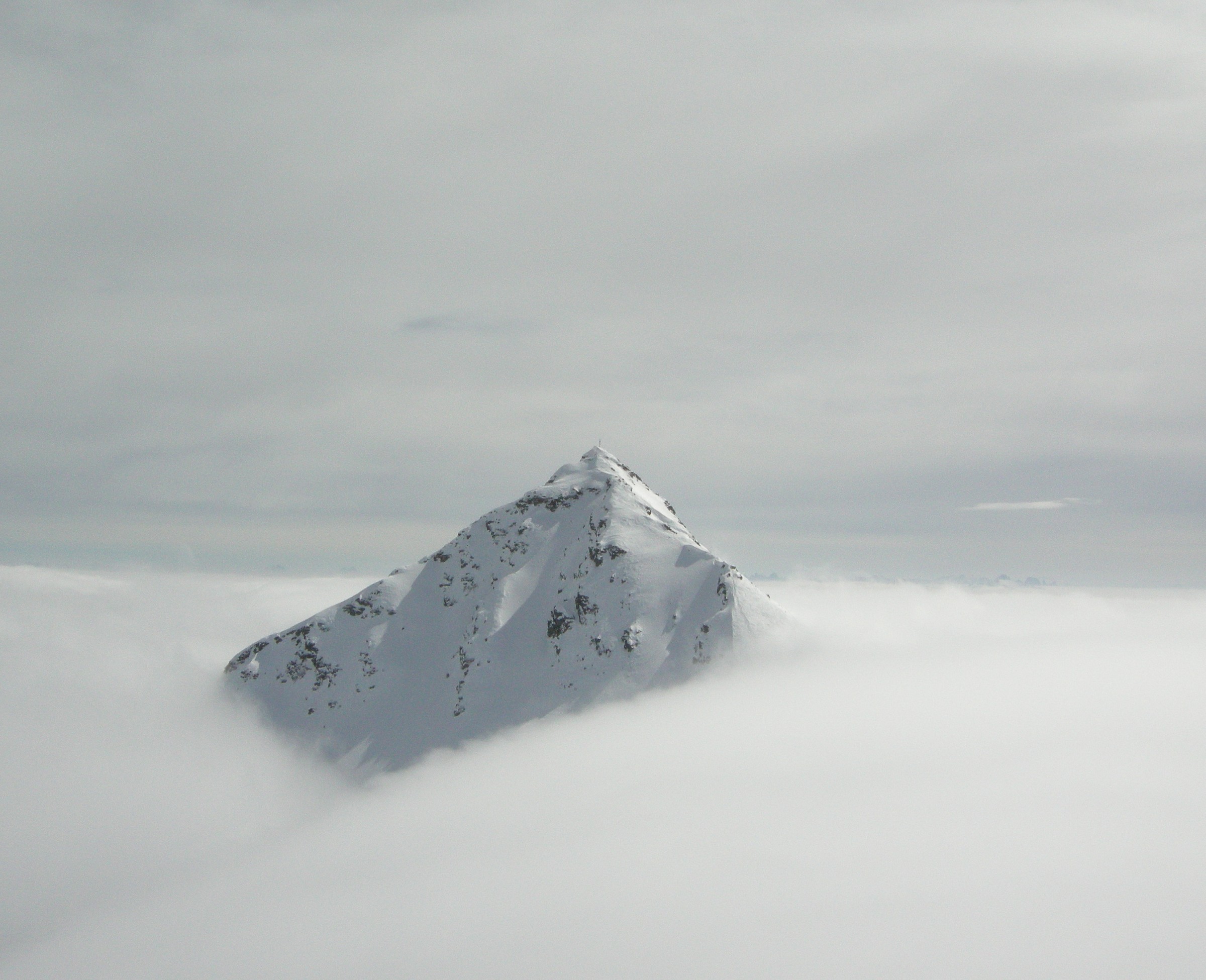 tra le nubi a 3000m..