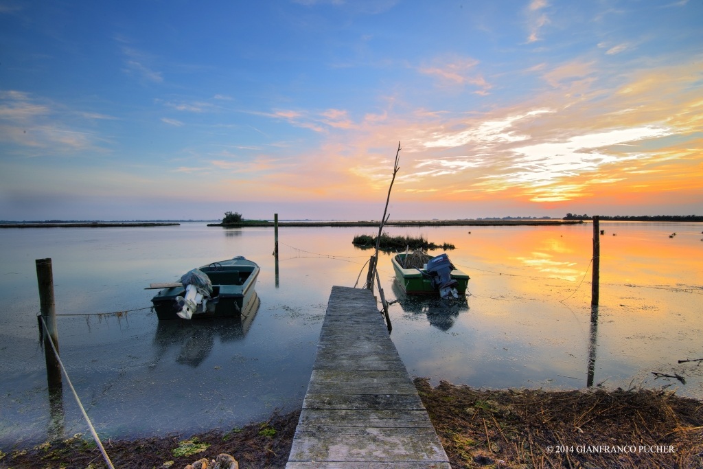Lagoon able boat mooring