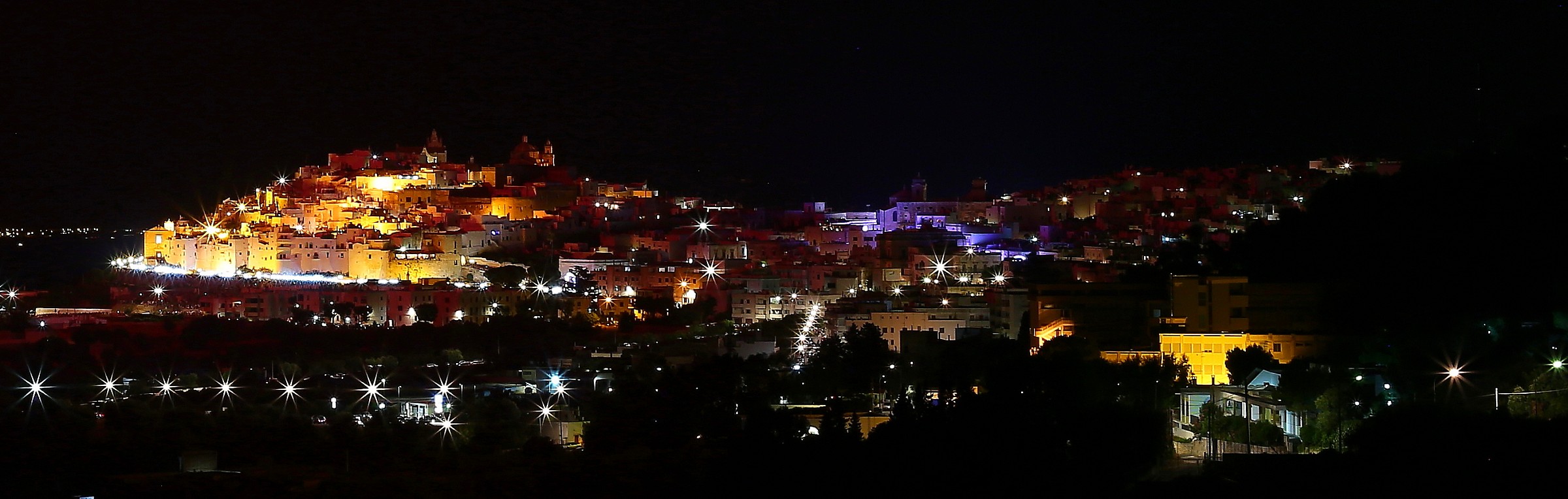 colors of summer night