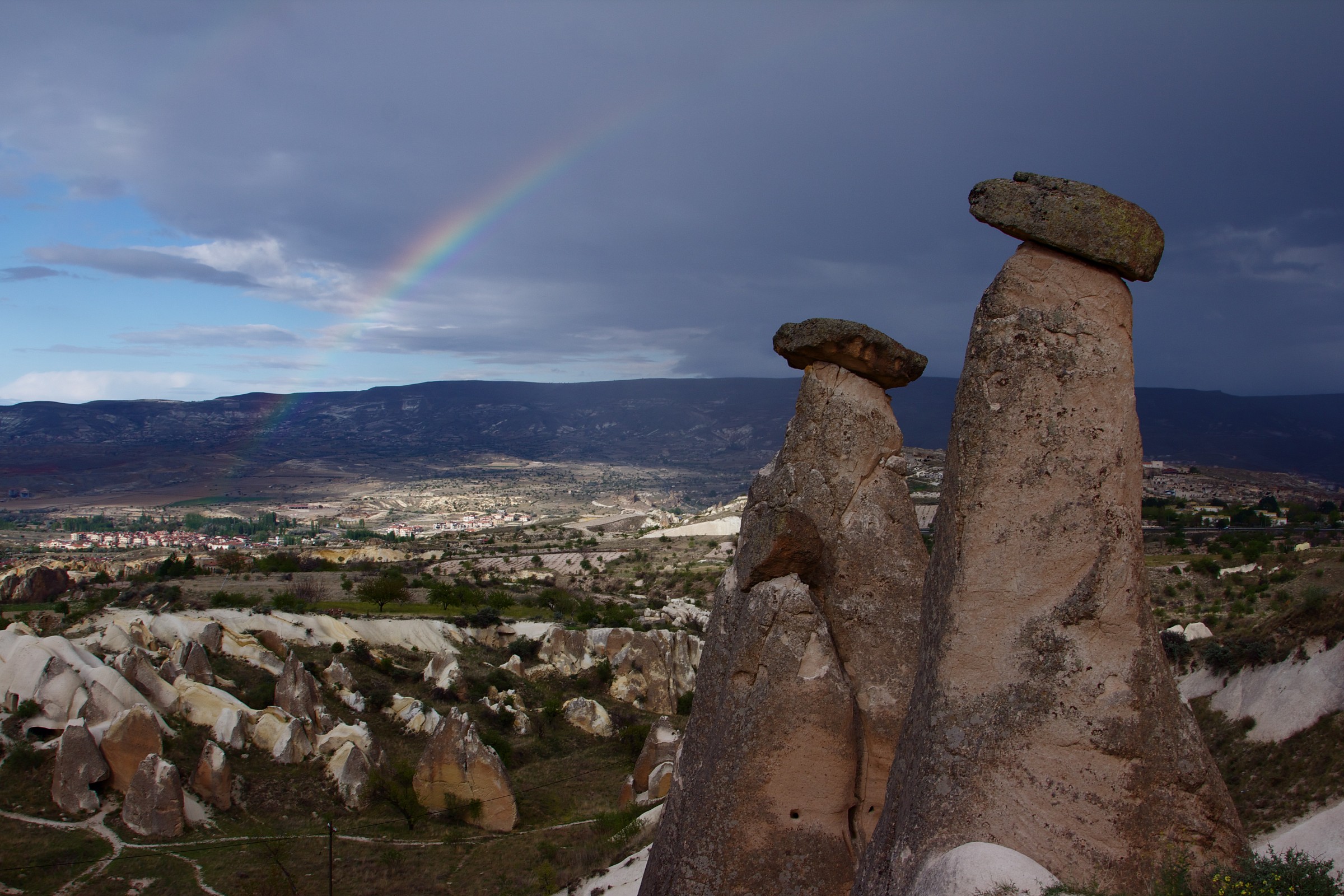 arcobaleno ai Camini delle Fate, Cappadocia