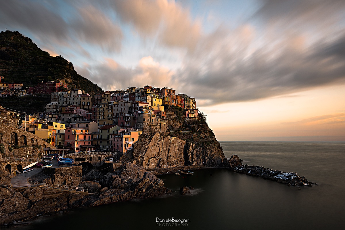 Sunset at Manarola