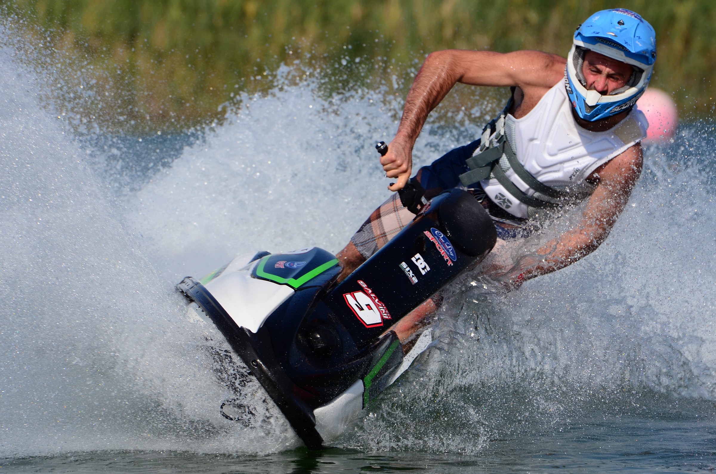 Alex Salvini on jetski