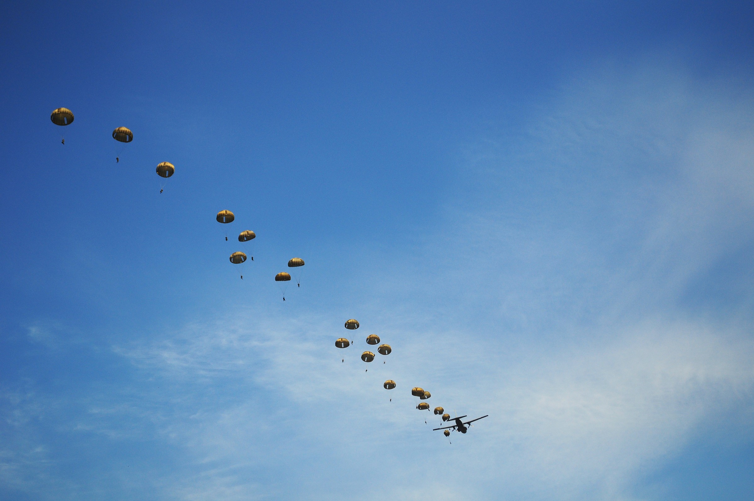 Military exercise in the sky Course