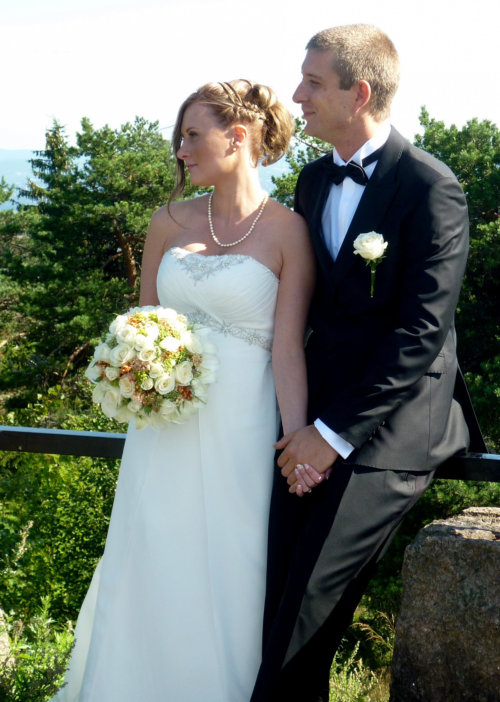 Newlyweds in Oslo