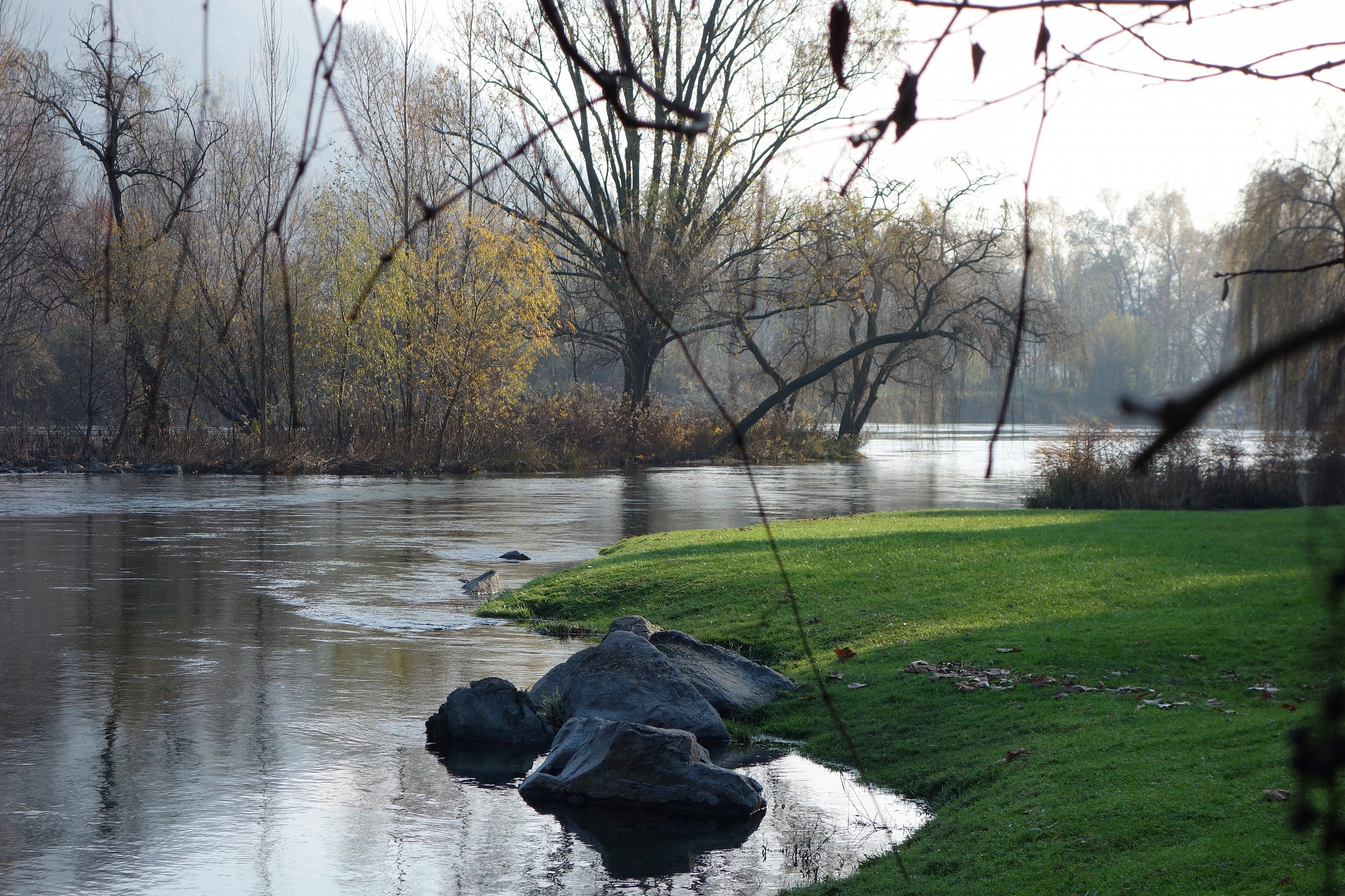 Adda, autumn in Brivio