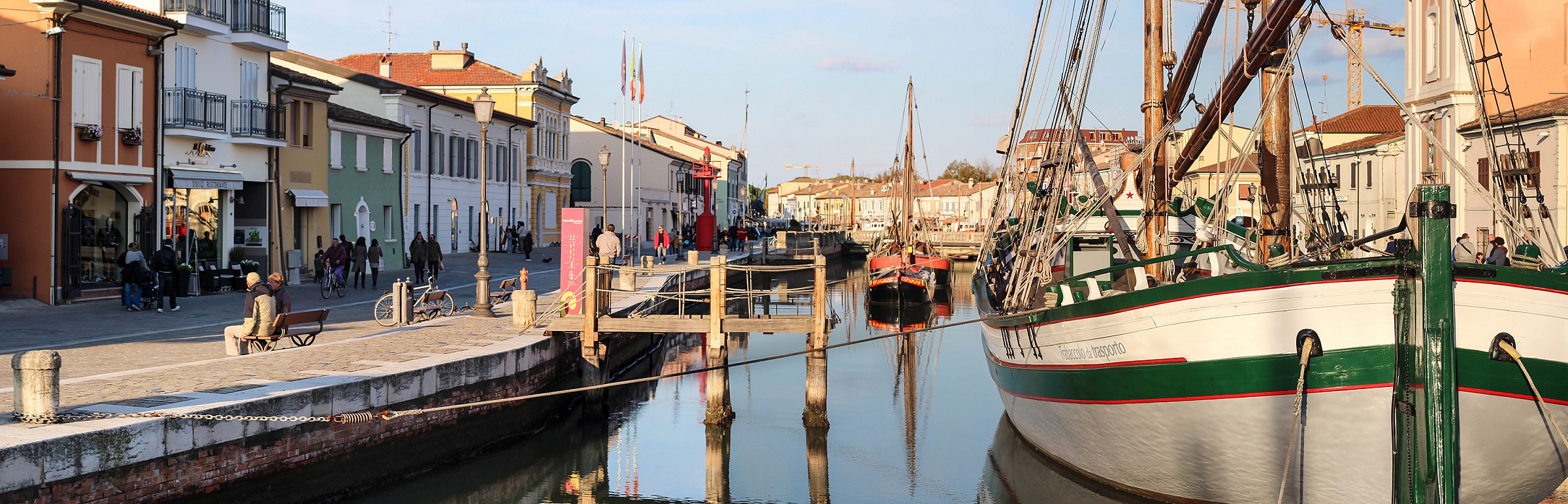 Collage of cesenatico