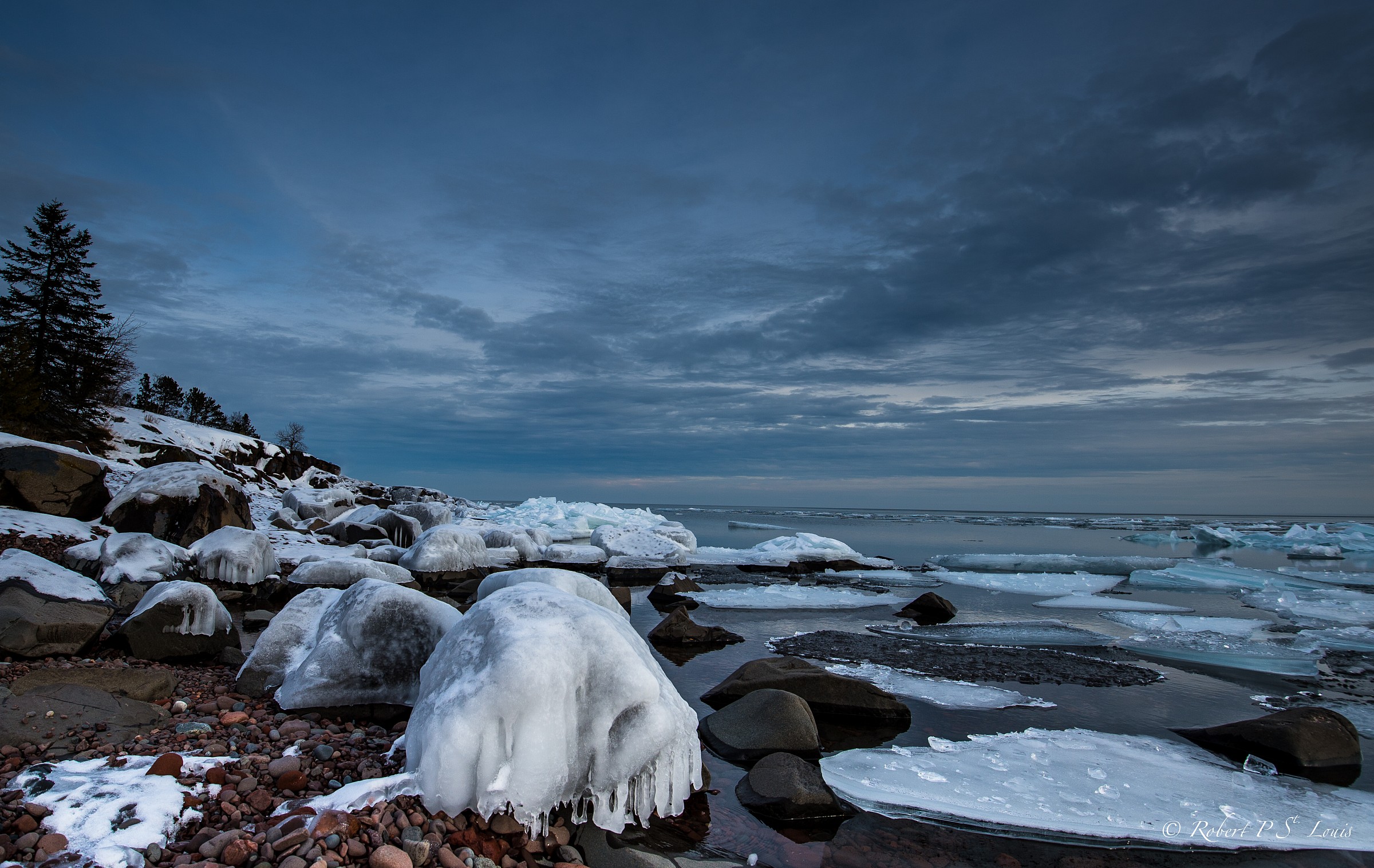 The Frozen North Shore