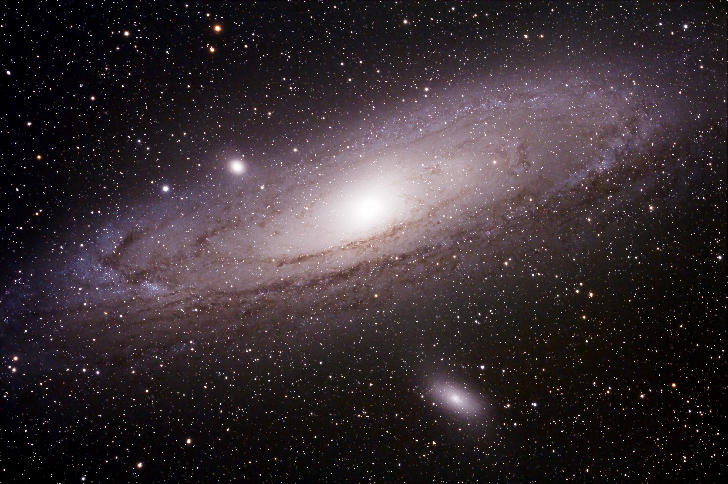 Andromeda somma da due differenti focali