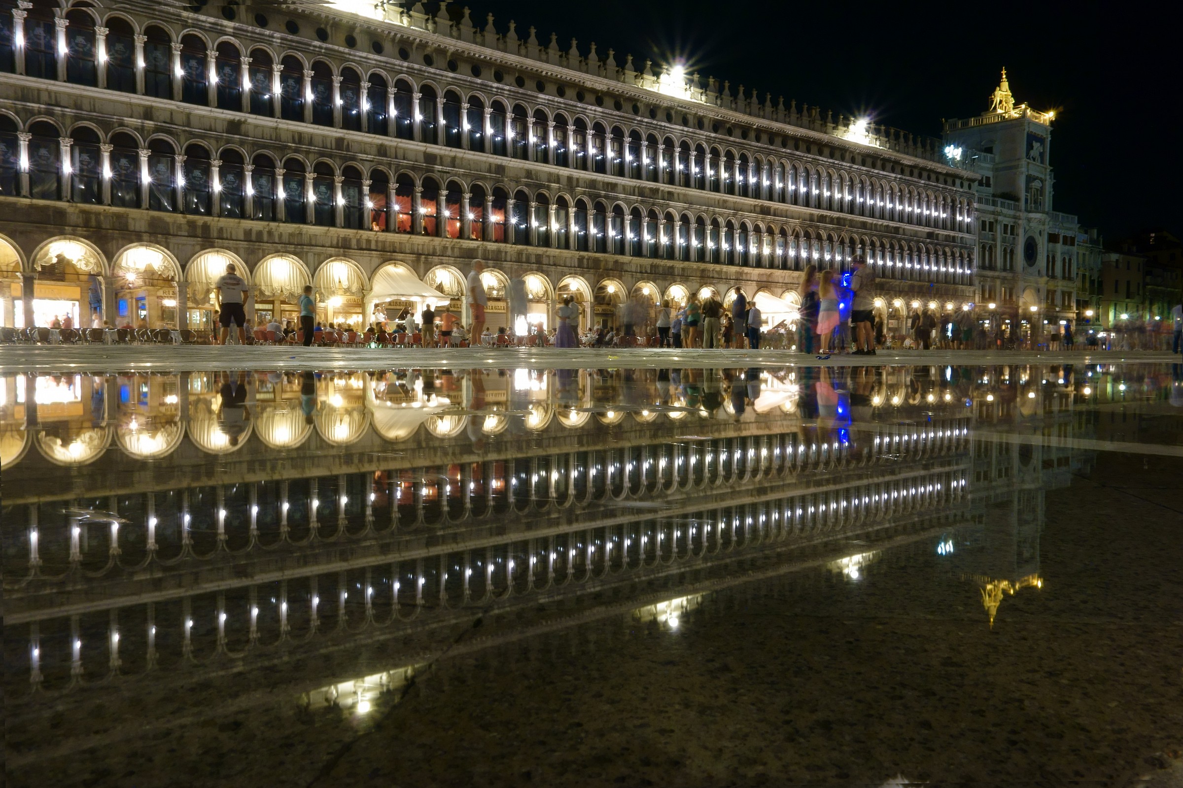 Acqua alta in Piazza San Marco