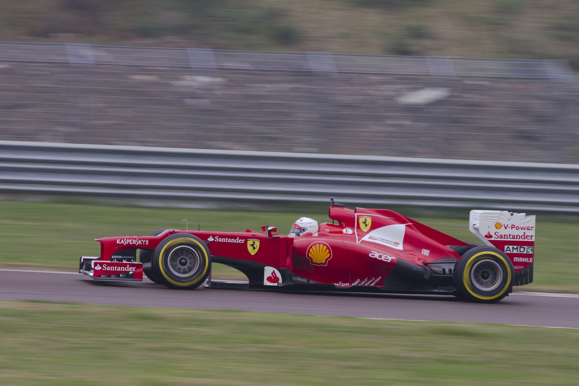 vettel debut ferrari maranello