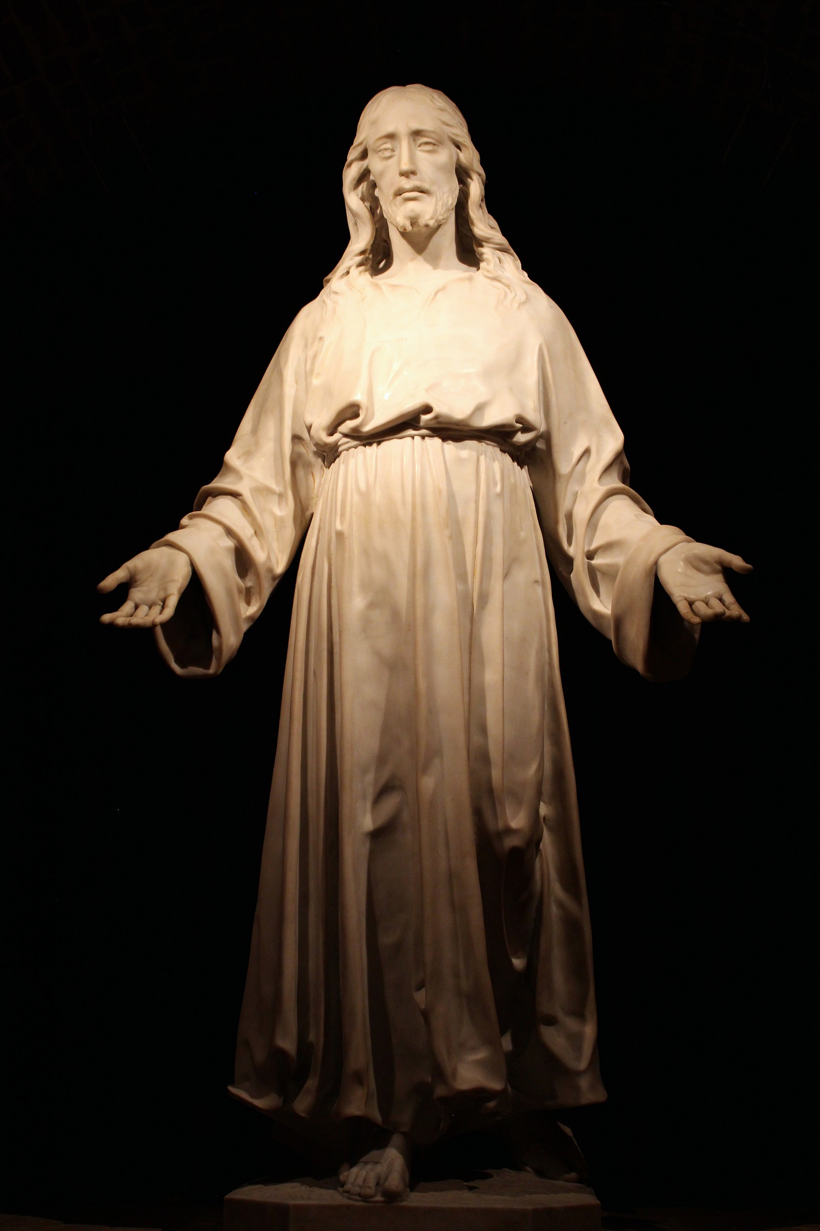 Christ Statue at the Baltimore Basilica