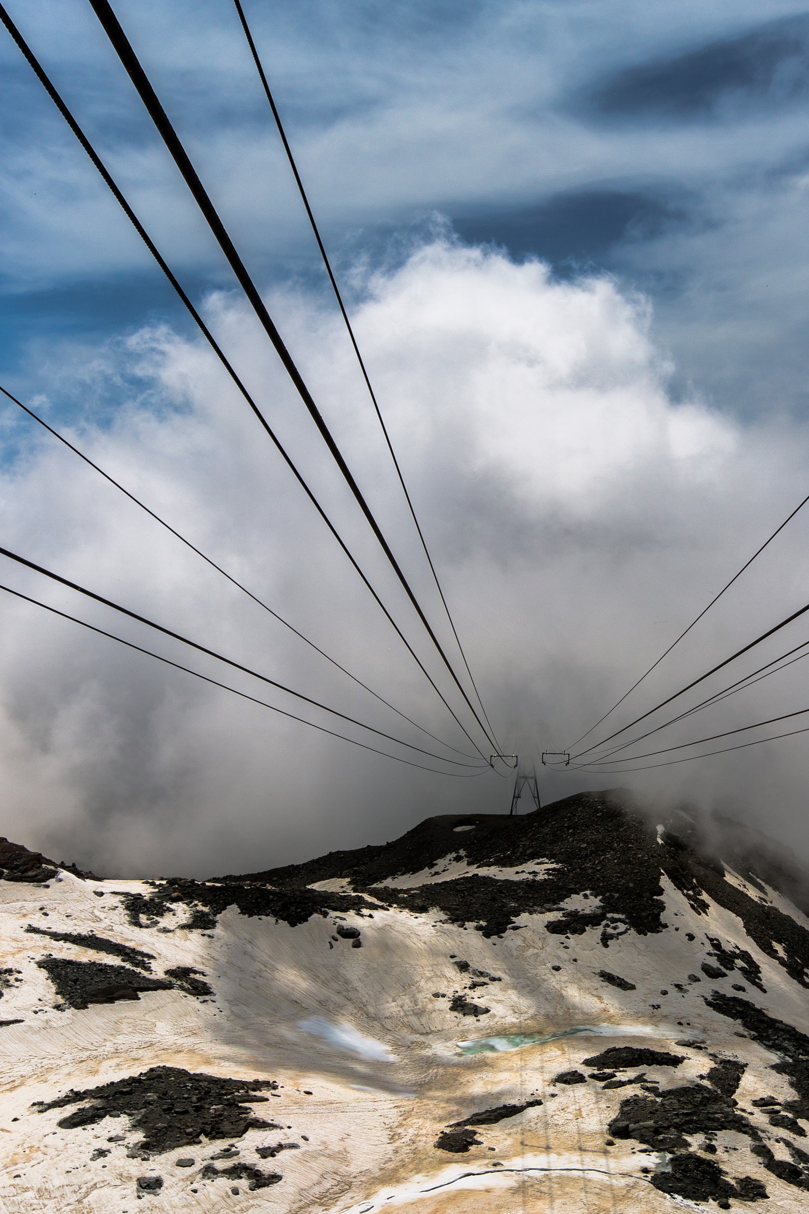 Scendendo dall'Indren