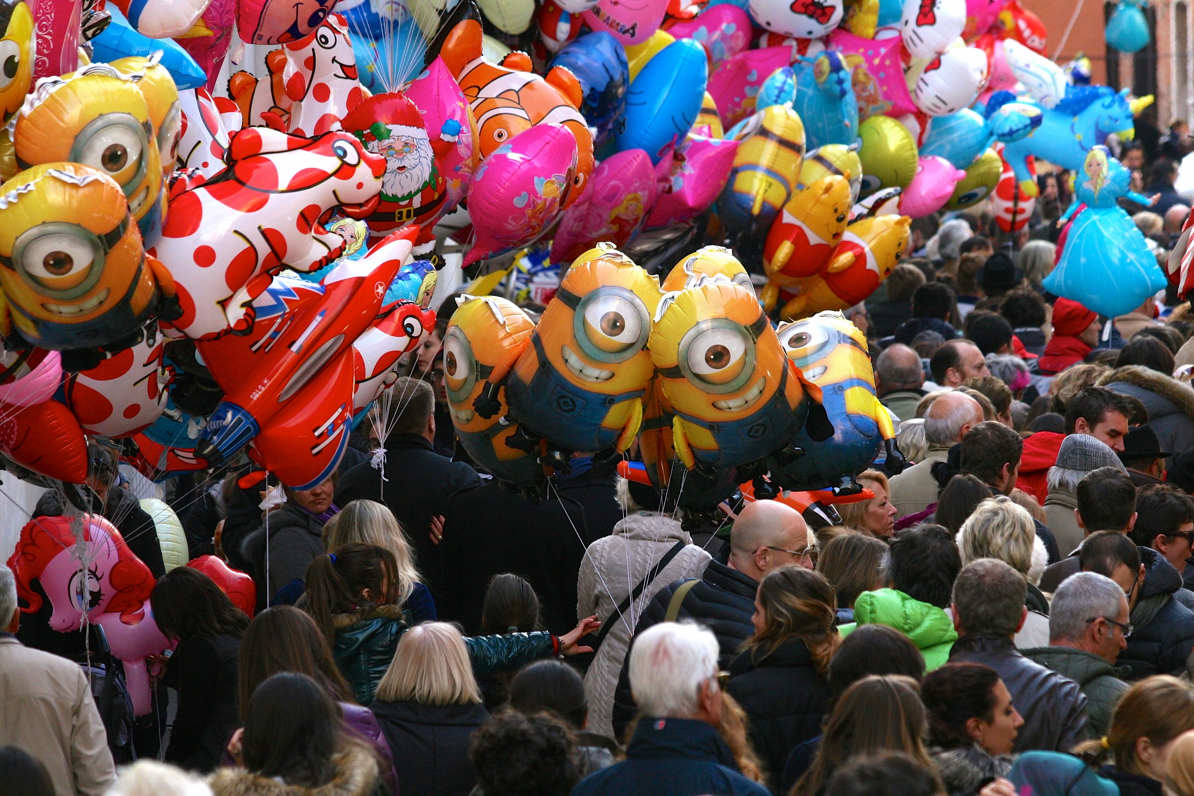 Madonna della salute: la folla