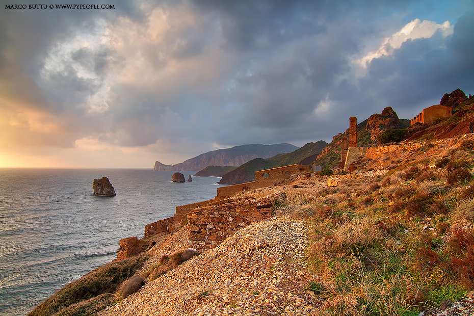 Tramonto alla laveria