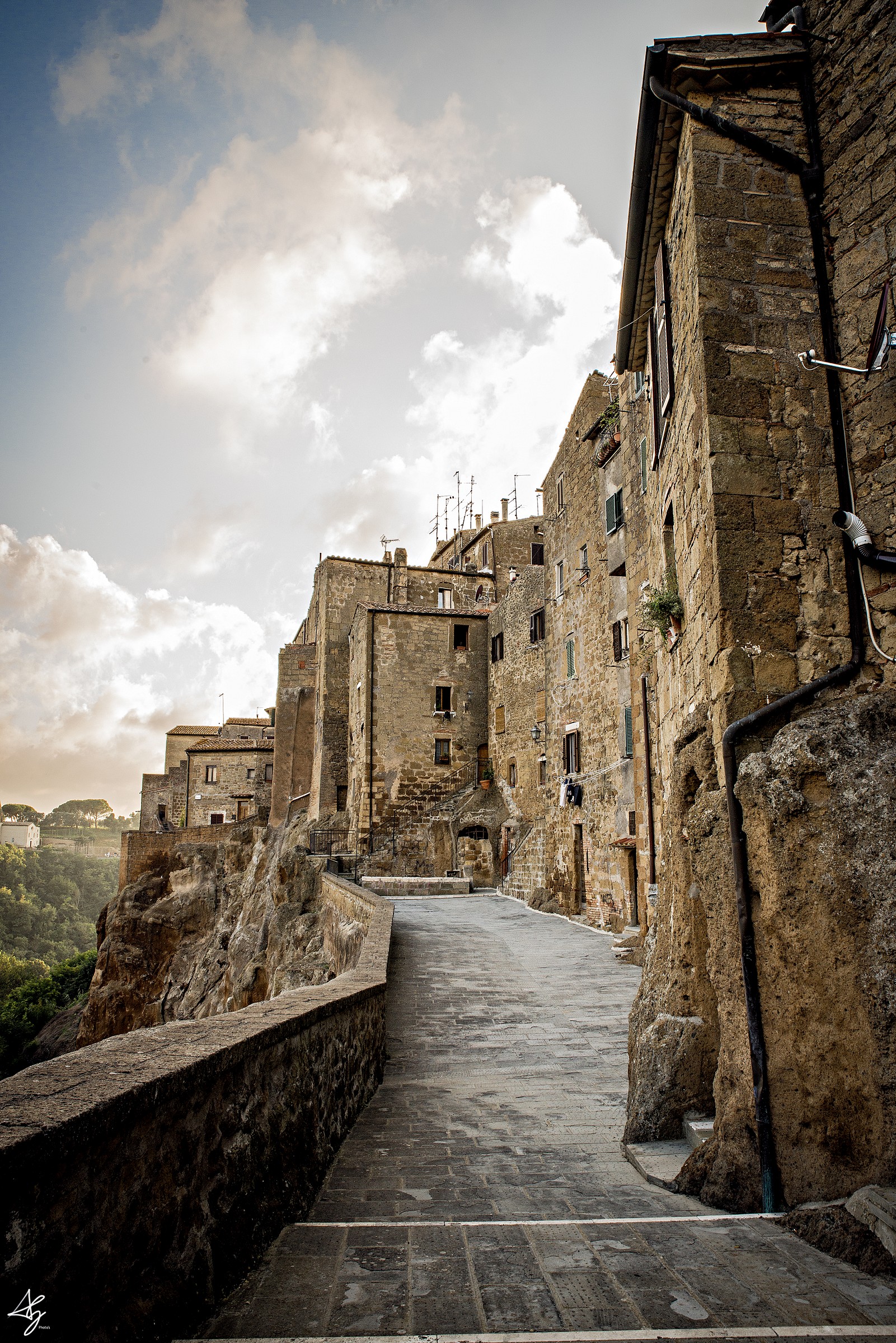 Glimpse of Pitigliano different