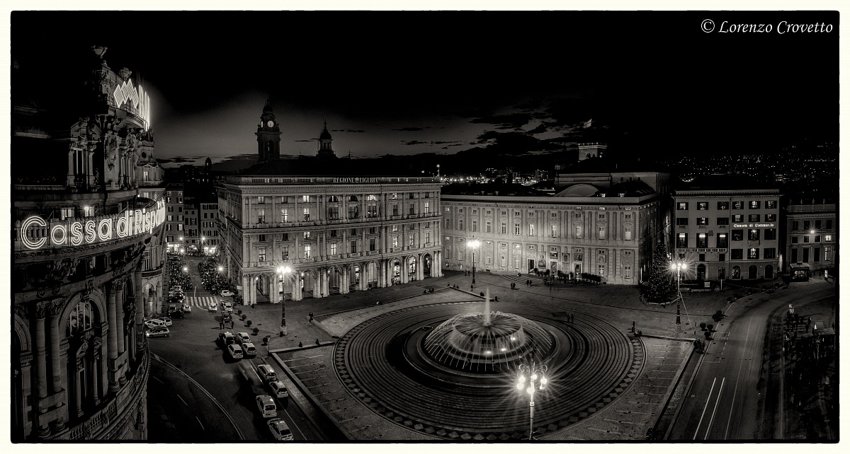 Genoa, The Dark De Ferrari Square