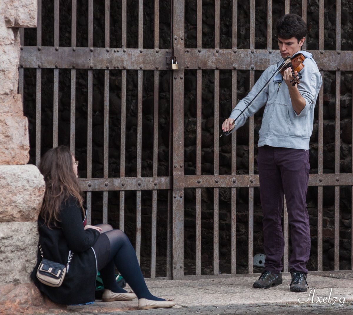 Serenata sotto l'ombra dell'Arena