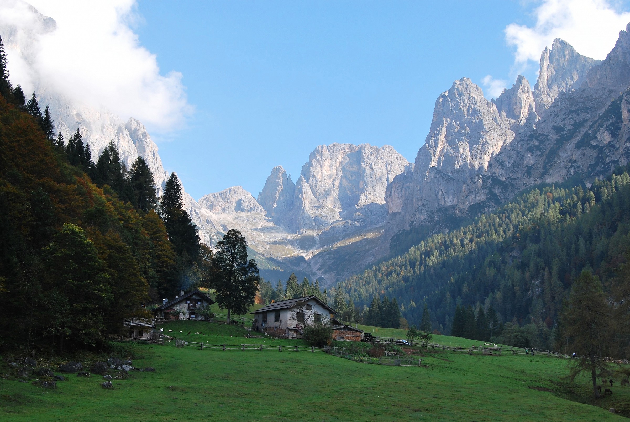 Val Canali, Malga Channels