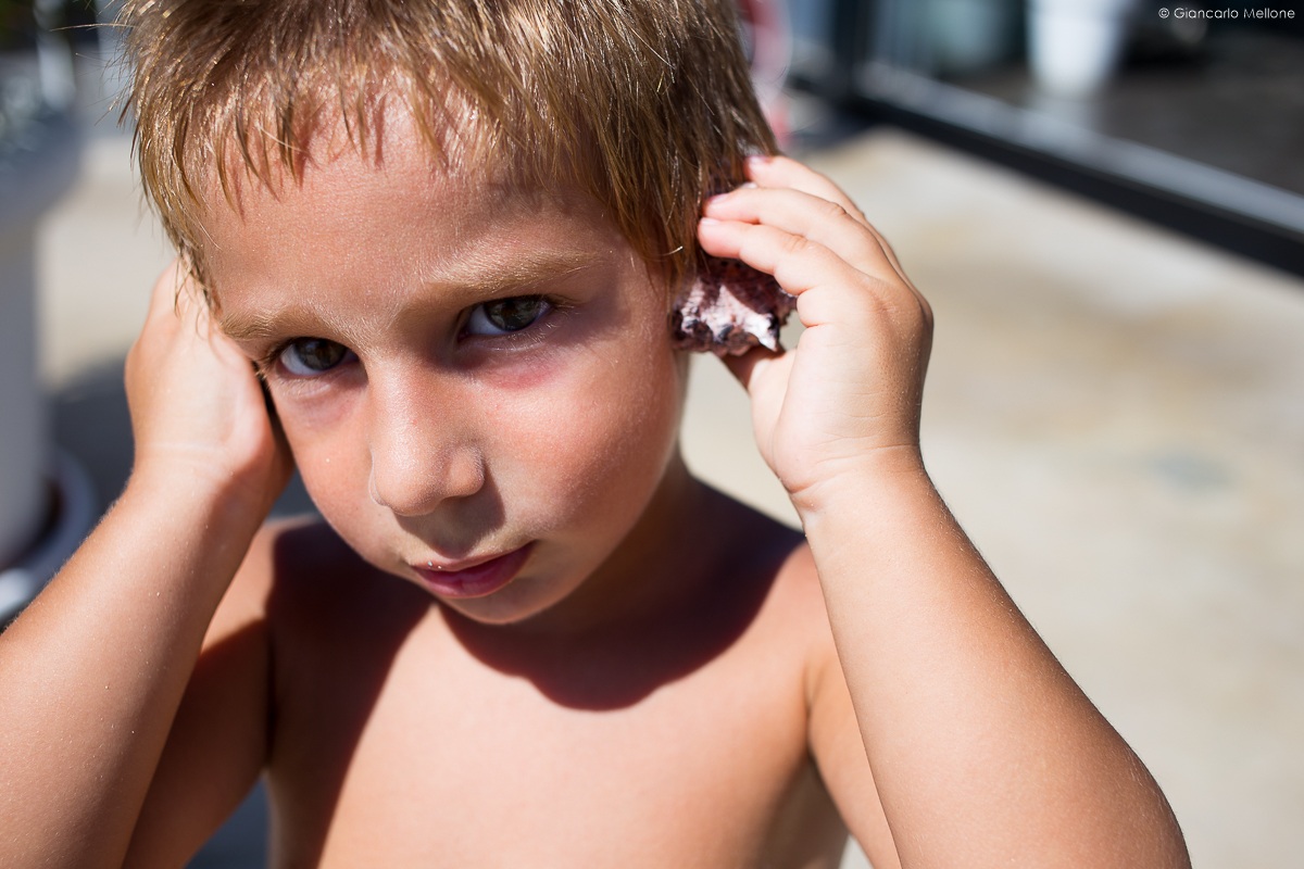 ascoltando la musica del mare