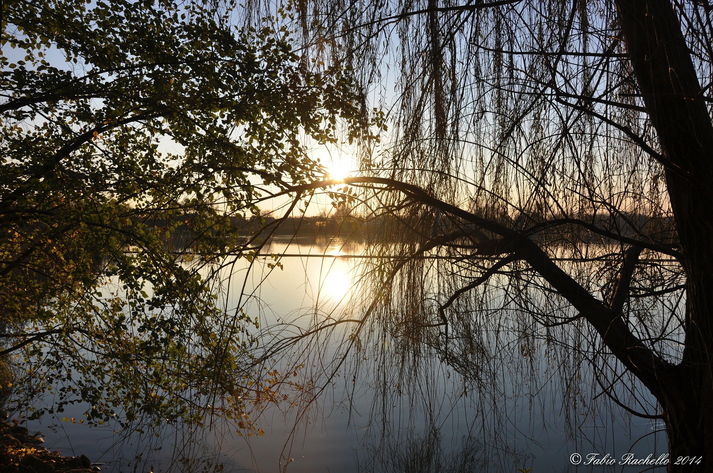 Quel tramonto quasi spezzato...