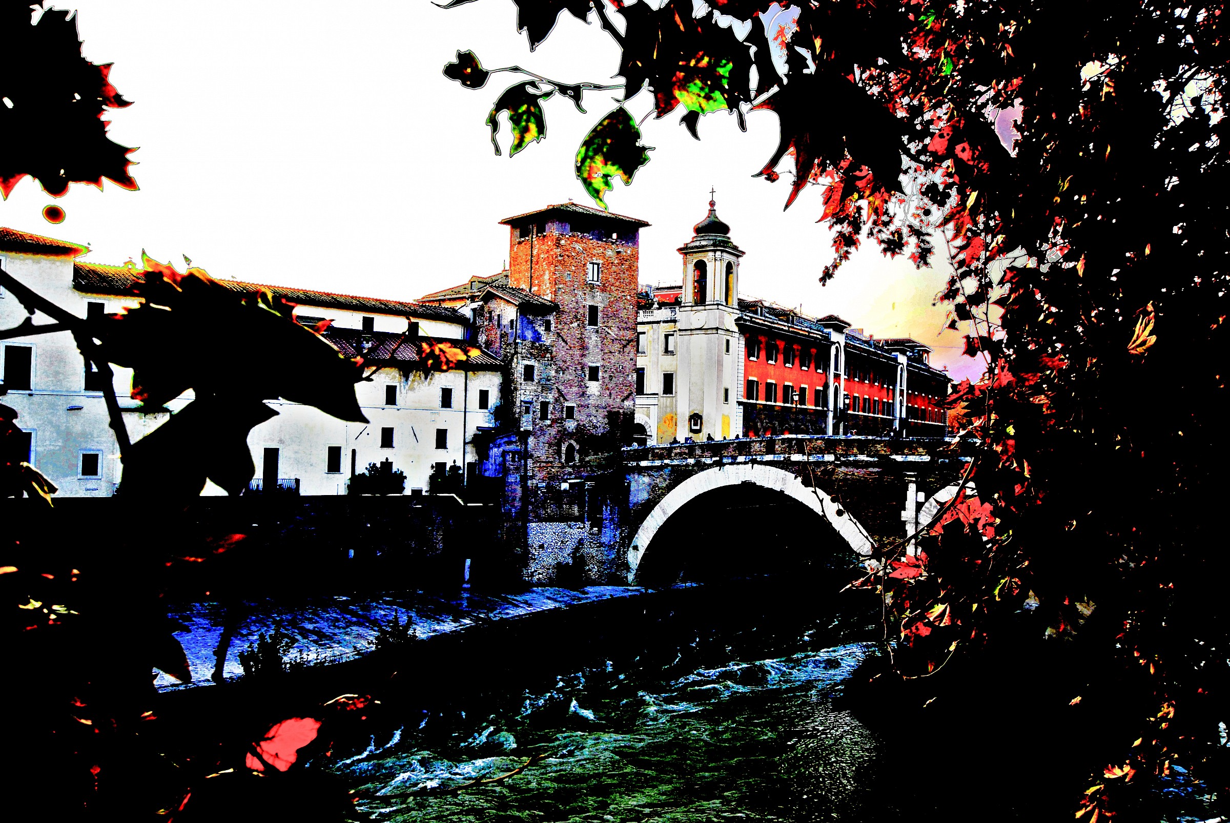 Autumn on the Tiber Island