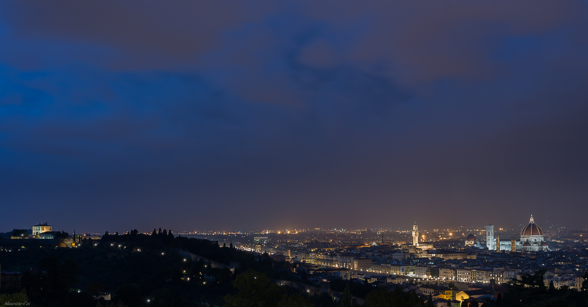 Firenze, veduta da S. Miniato al Monte