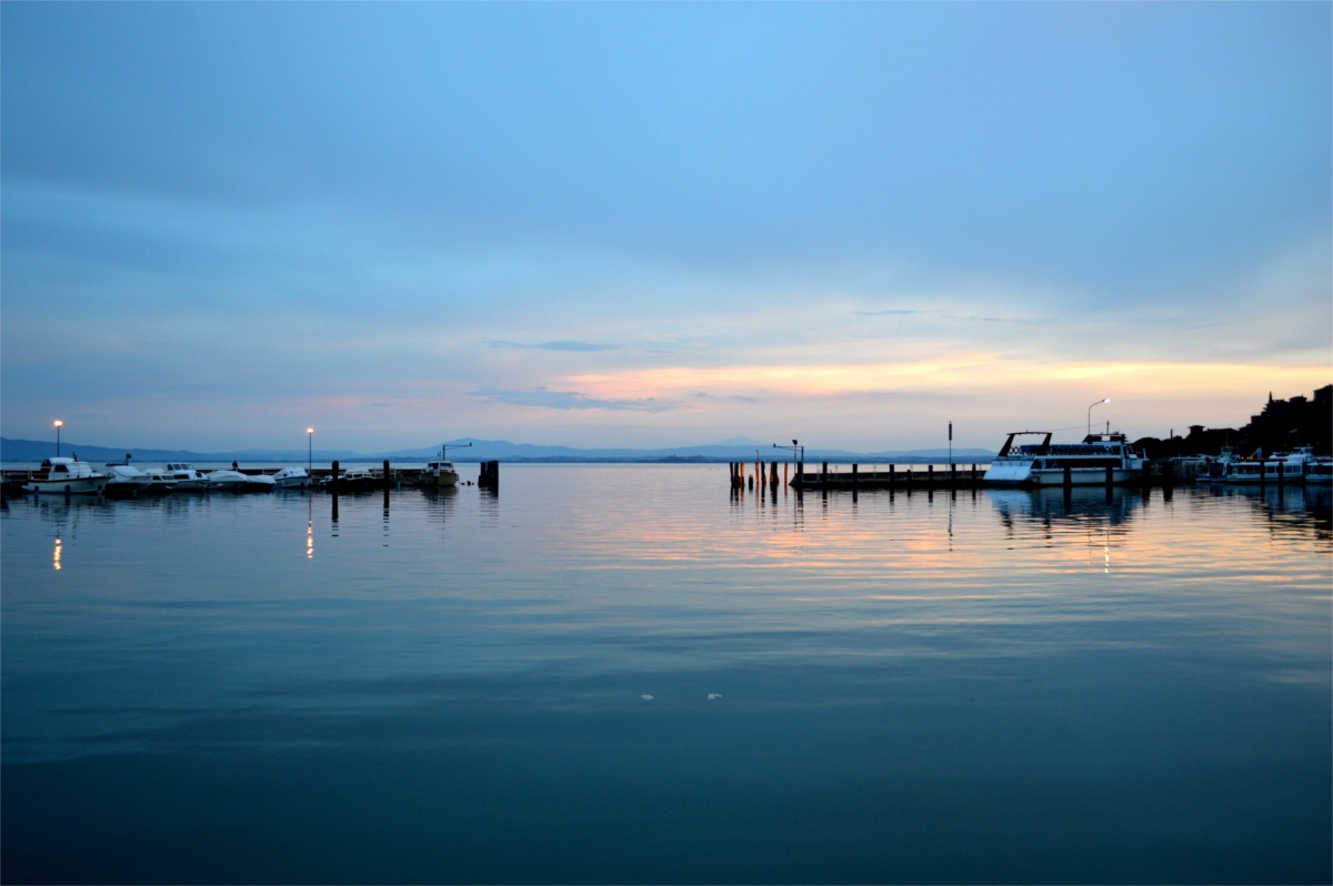 Sunset on Lake Trasimeno