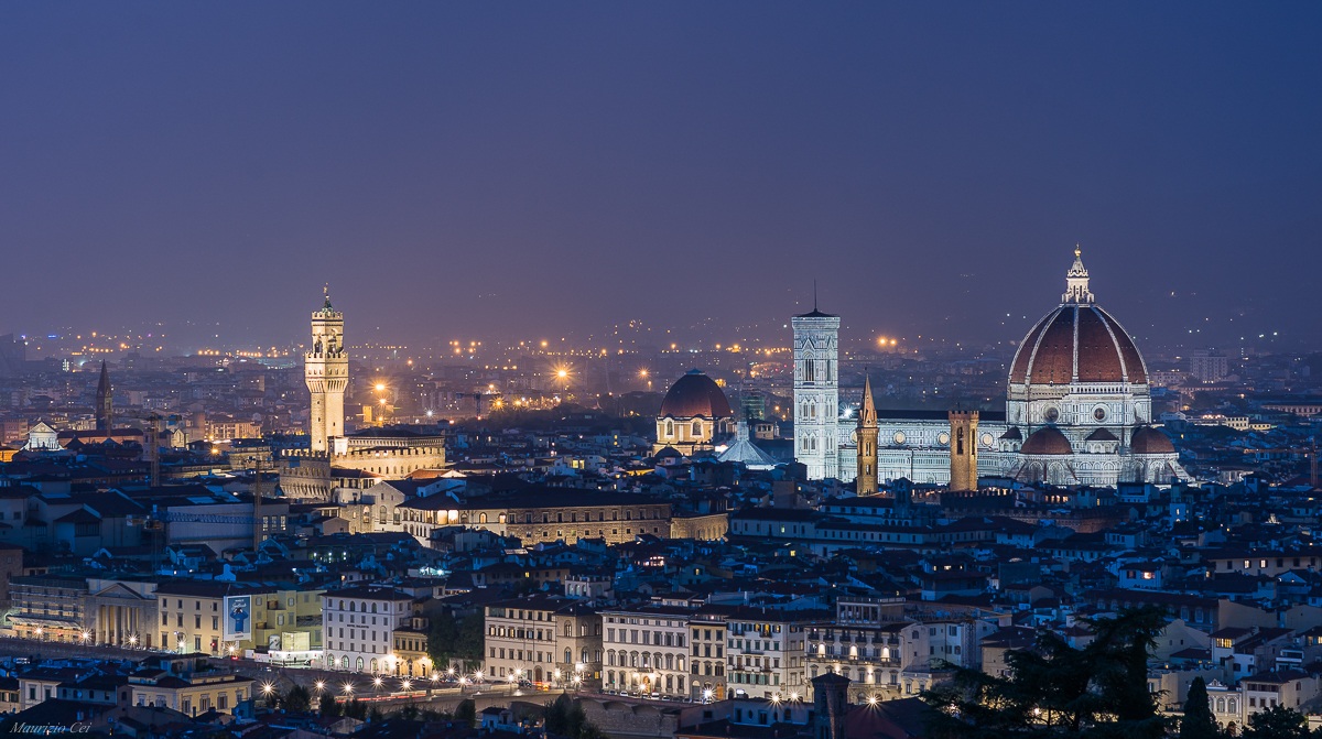 Firenze, veduta da San Miniato al Monte