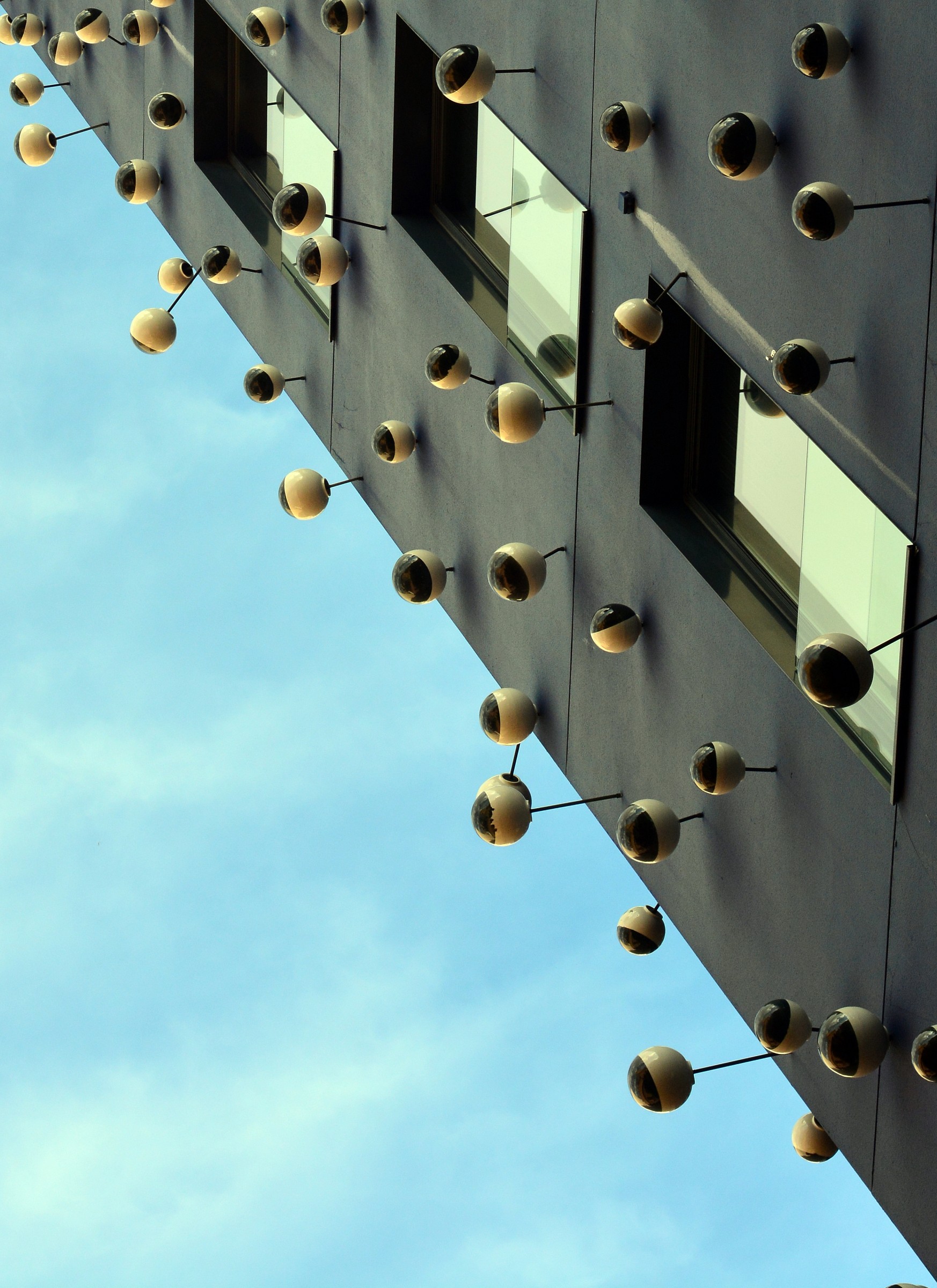 Even the buildings have eyes